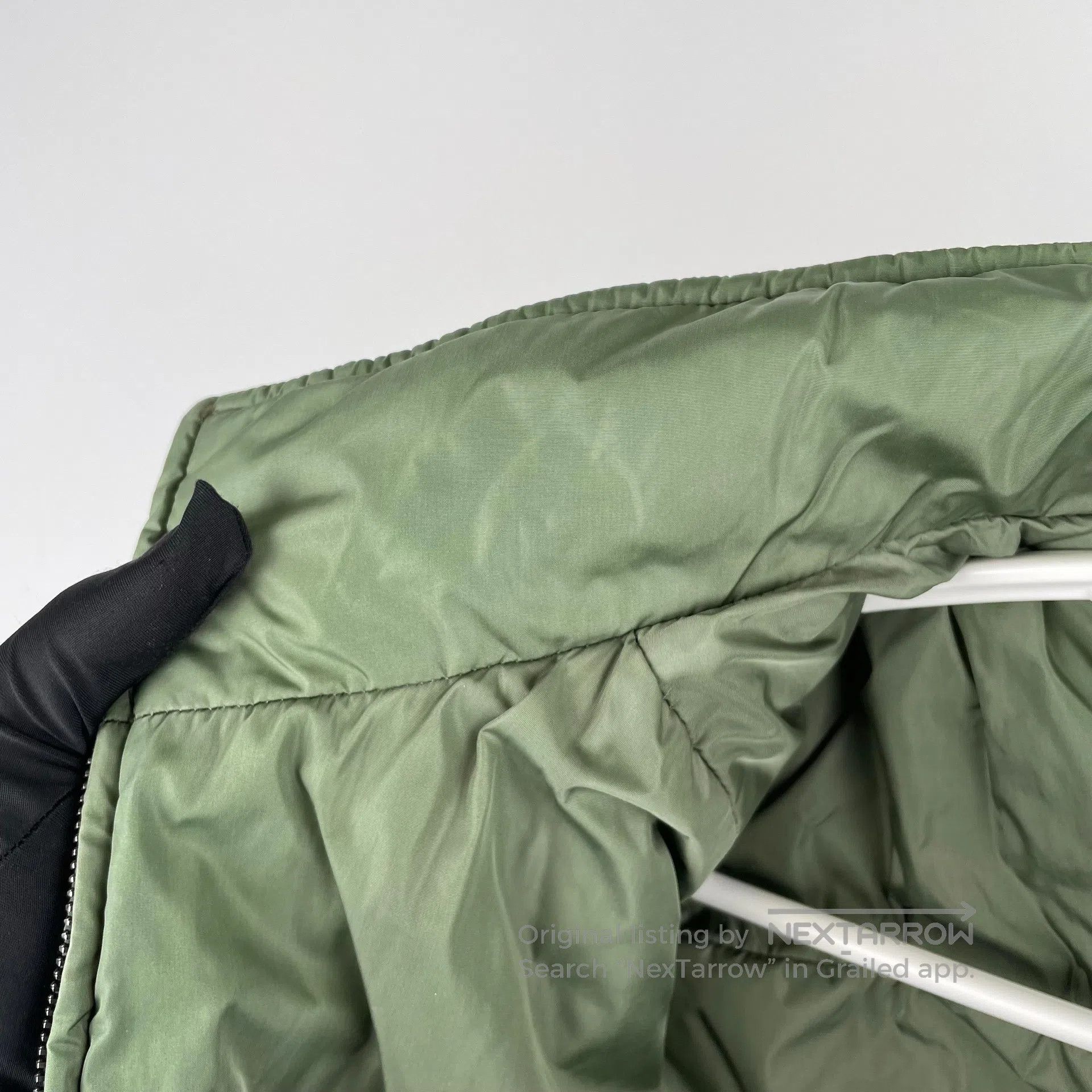 Prada Prada Green men's reversible down and cotton padded coat s Size US S / EU 44-46 / 1 - 3 Thumbnail