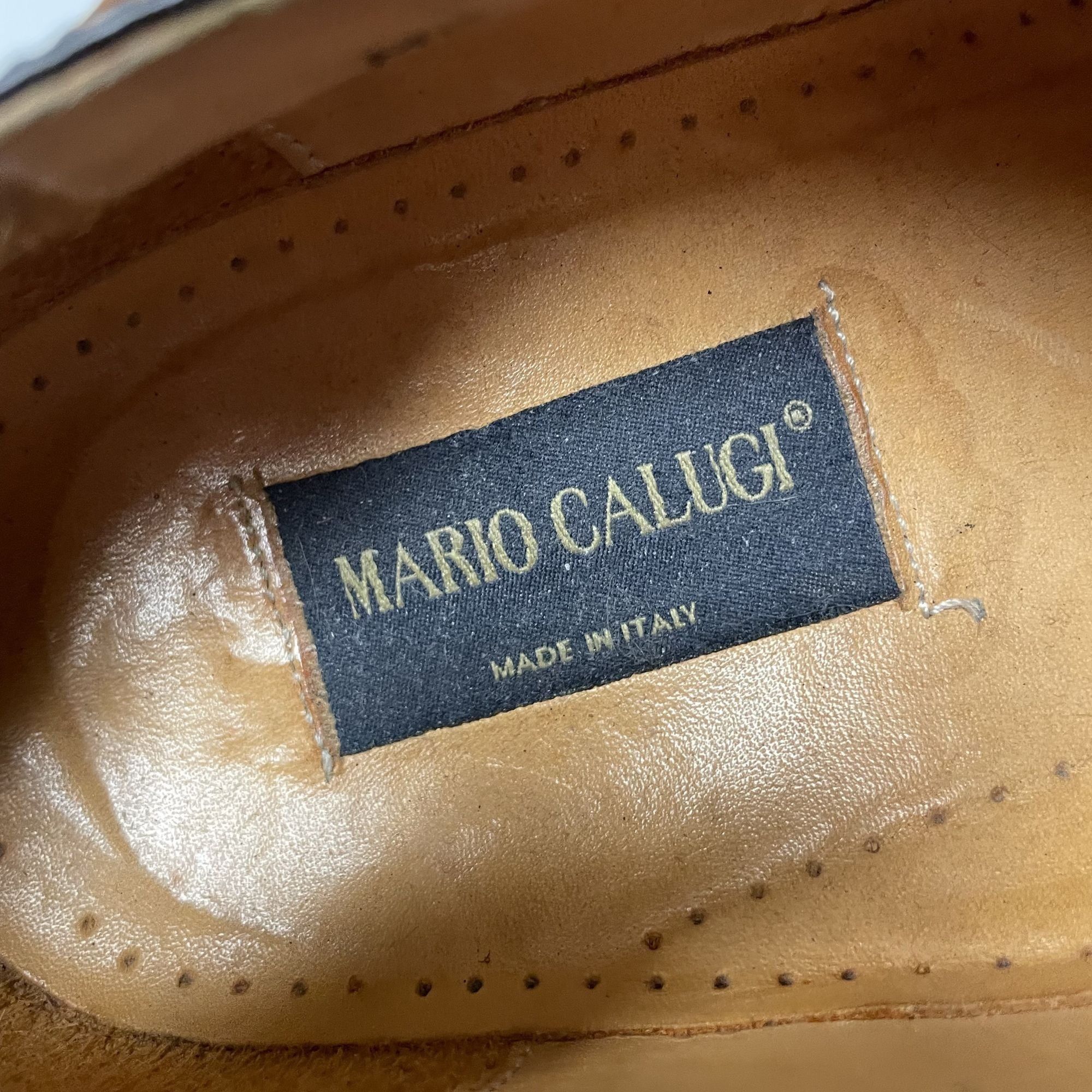 Other Vtg Mario Calugi ITALY Black Leather MONK STRAP DRESS Shoes Size US 8.5 / EU 41-42 - 9 Thumbnail