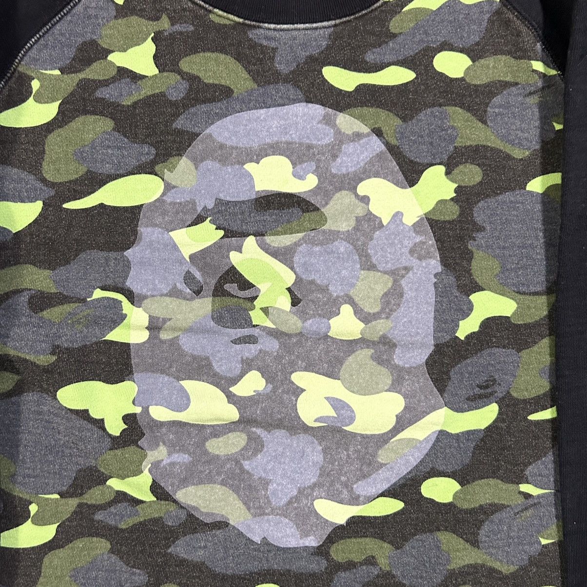 Bape BAPE Black Camo Glow in the Dark Sweatshirt Size S / US 4 / IT 40 - 2 Thumbnail