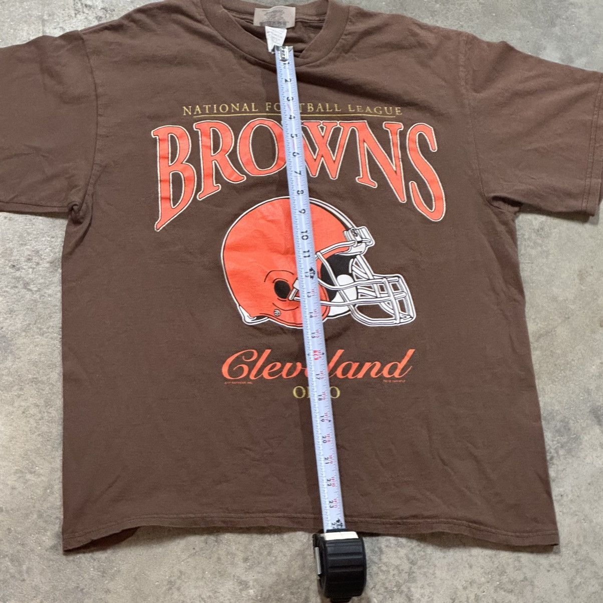 NFL Vintage CSA Browns Tshirt Size US L / EU 52-54 / 3 - 4 Thumbnail