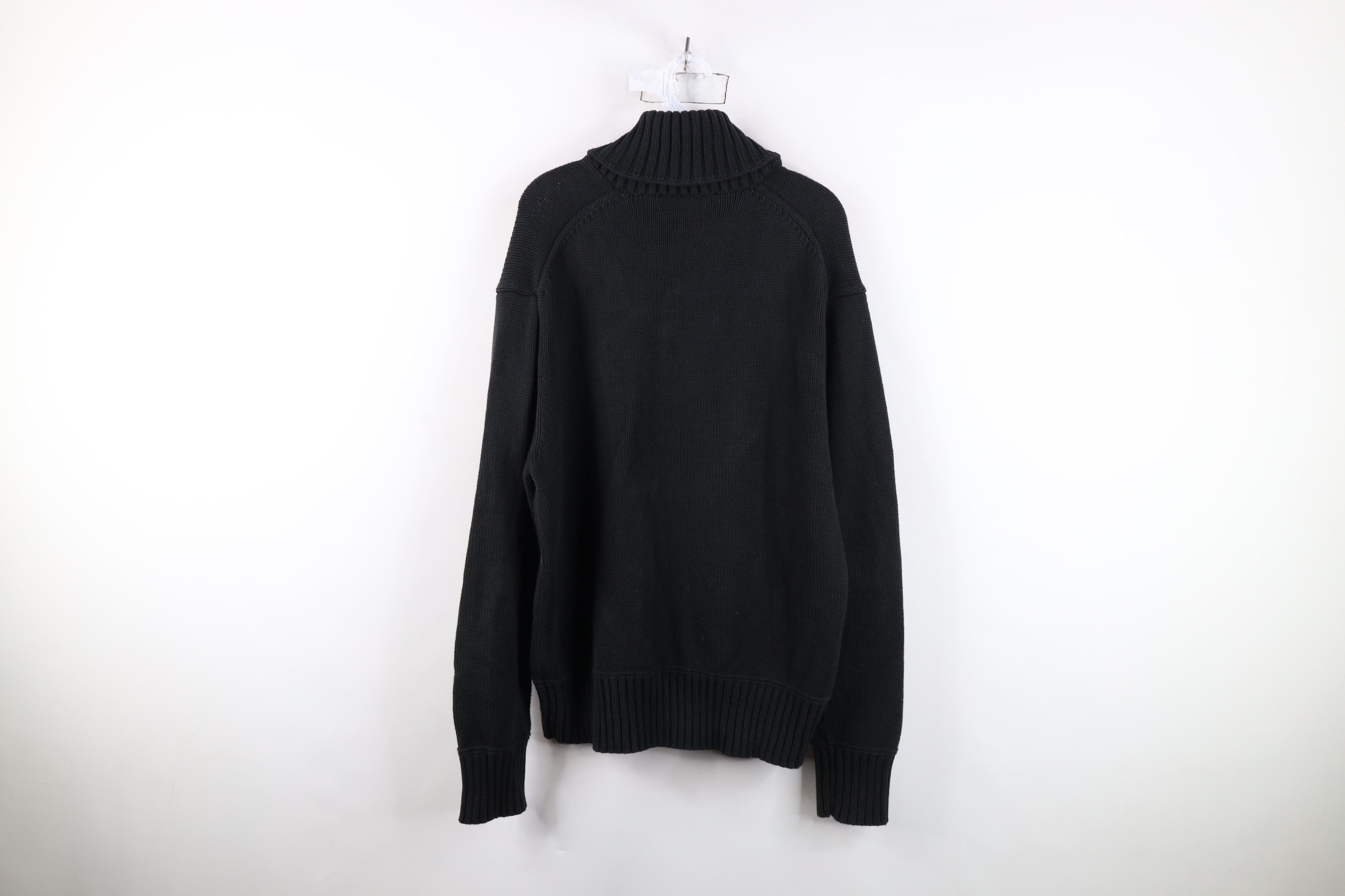Ralph Lauren Vintage 90s Ralph Lauren Heavyweight Knit Shawl Sweater Size US XL / EU 56 / 4 - 11 Thumbnail