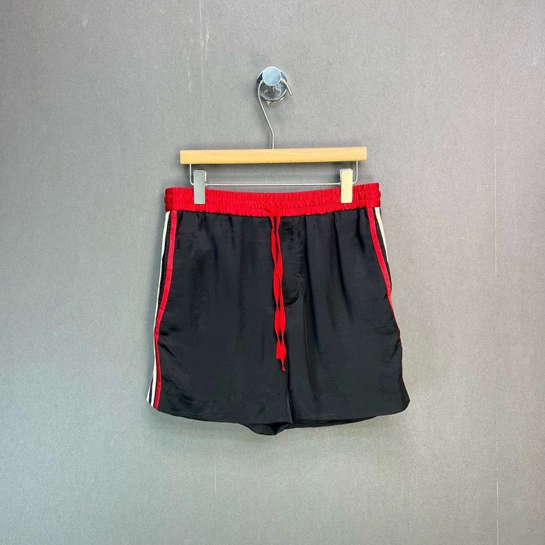 Gucci Gucci Striped Print Drawstring Shorts Size US 31 - 1 Thumbnail