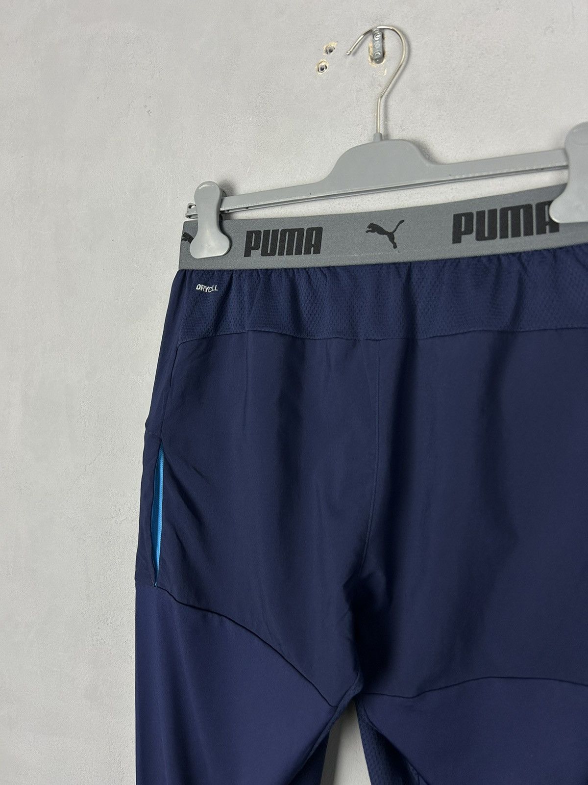 Puma Puma Olympique Marseille OM Training Track Pants Blue Size M Size US 32 / EU 48 - 7 Thumbnail