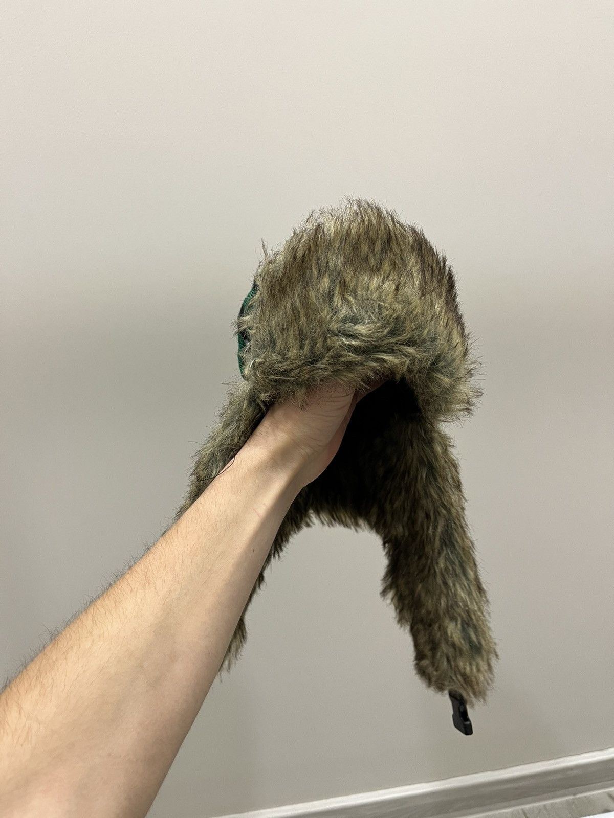Vintage Y2K Vintage Avant Garde Hat Ushanka Fur Streetwear Style Alt Size ONE SIZE - 2 Thumbnail