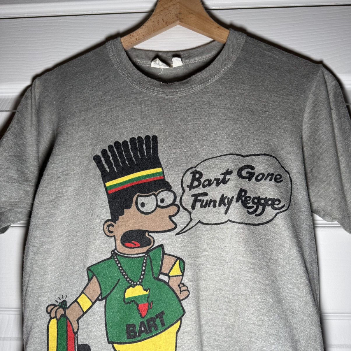 Vintage Vintage Single Stitch Bart Simpson Sz S Size US S / EU 44-46 / 1 - 4 Thumbnail