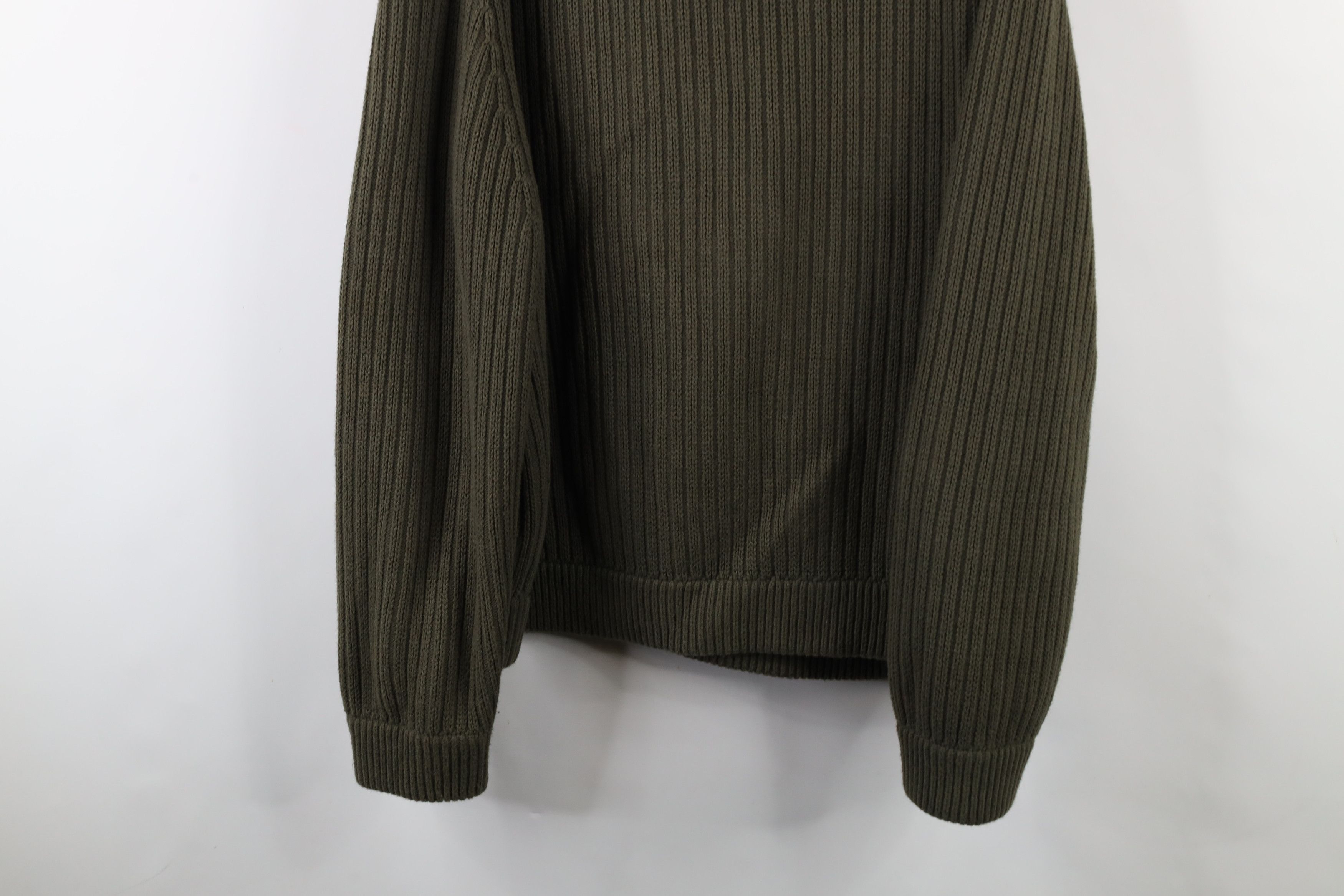 Duluth Trading Company × Vintage Duluth Trading Co Ribbed Knit High Neck Military Sweater Size US XXL / EU 58 / 5 - 10 Thumbnail