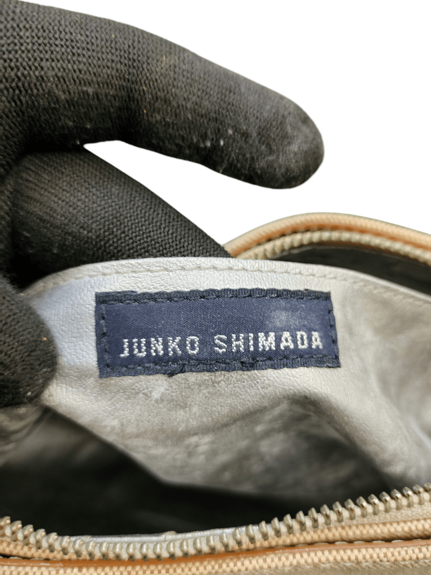 Junko Shimada Vintage Junko Shimada Japan Canvas Mix Leather Shoulder Bag Size ONE SIZE - 11 Thumbnail