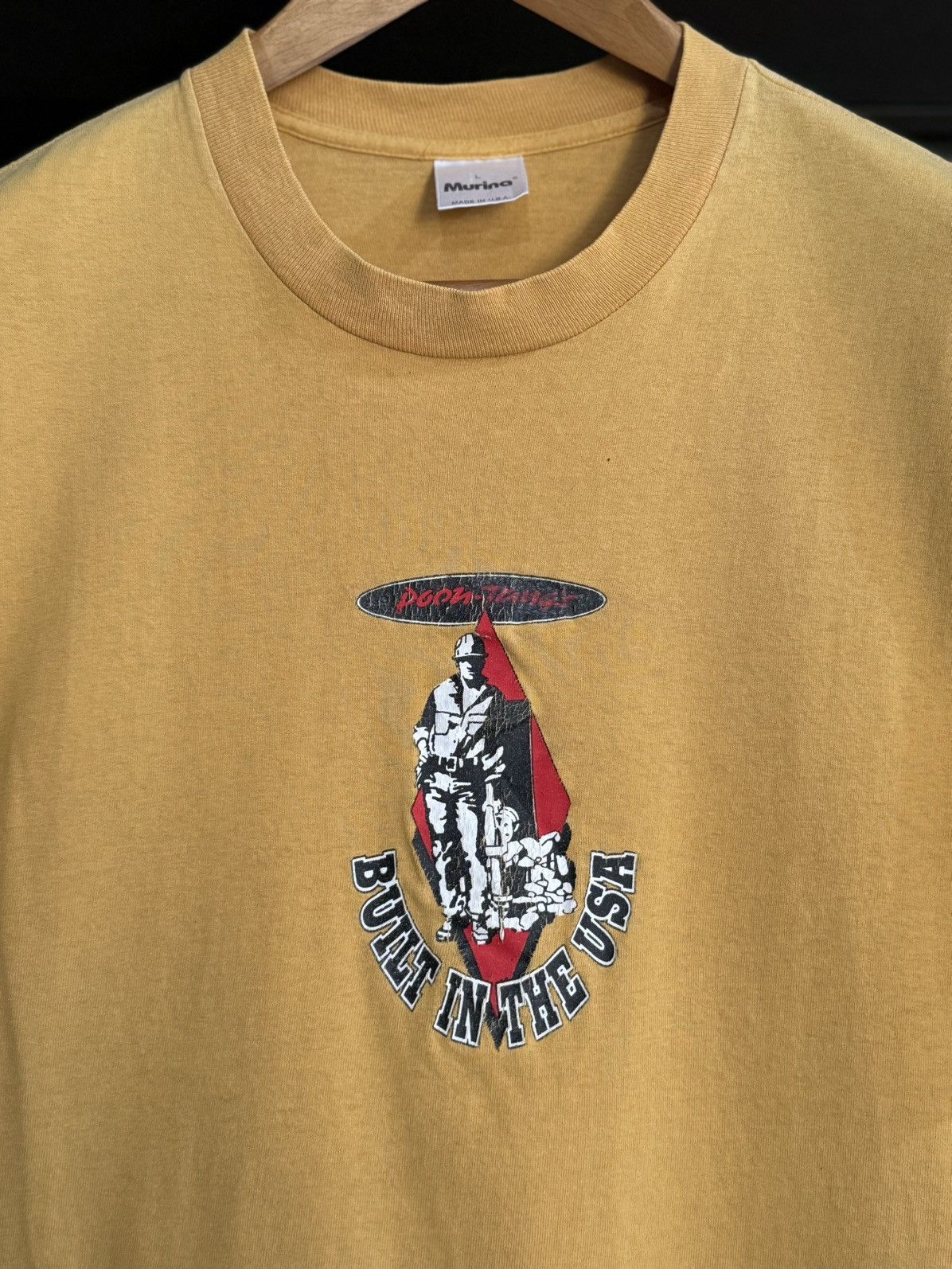 Cartoon Network × Vintage Thrashed Vintage 90s Pooh Tang’s Built In The Usa Faded Tee Size US L / EU 52-54 / 3 - 9 Thumbnail