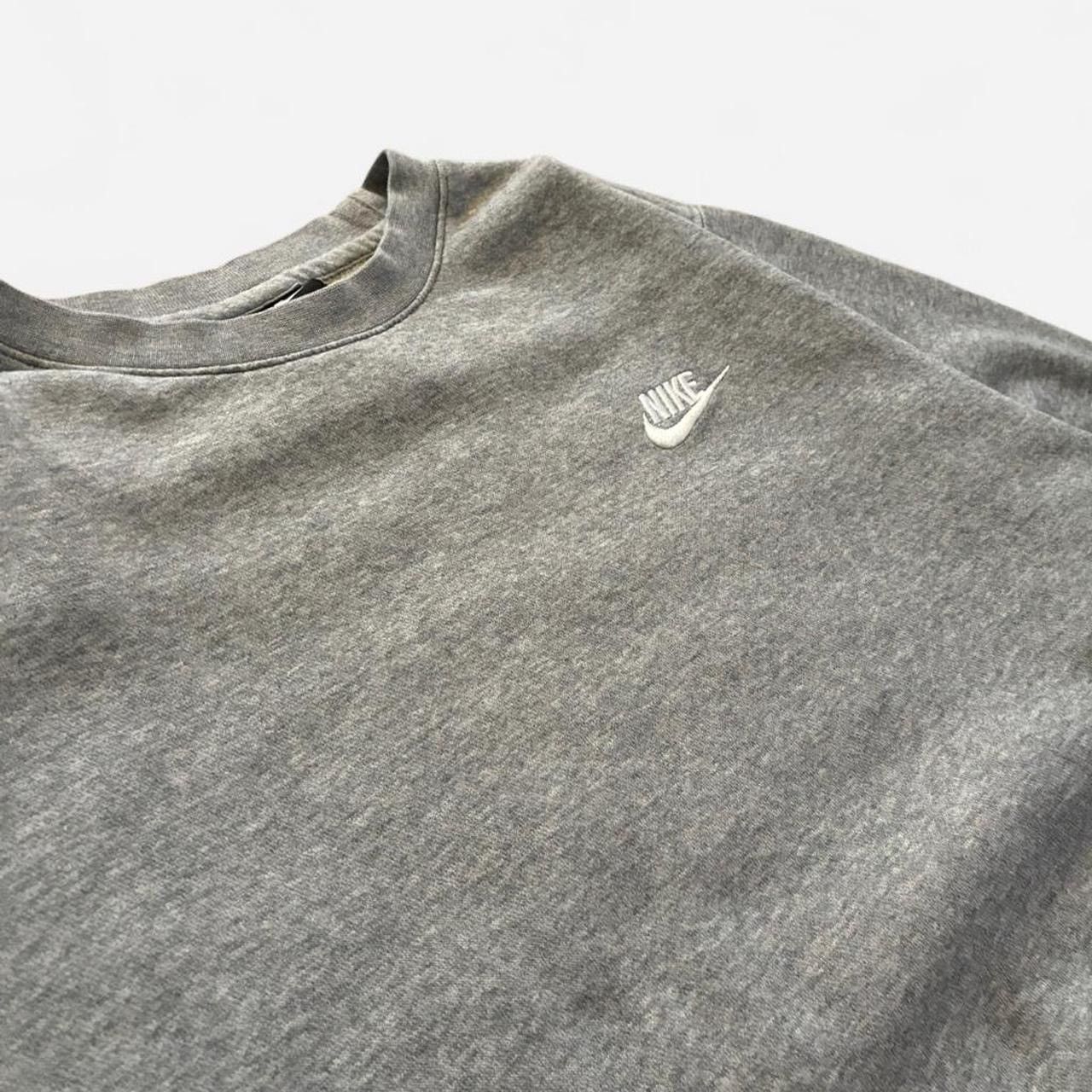 Nike Grey Nike Crew Neck Sweatshirt Size S / US 4 / IT 40 - 2 Thumbnail