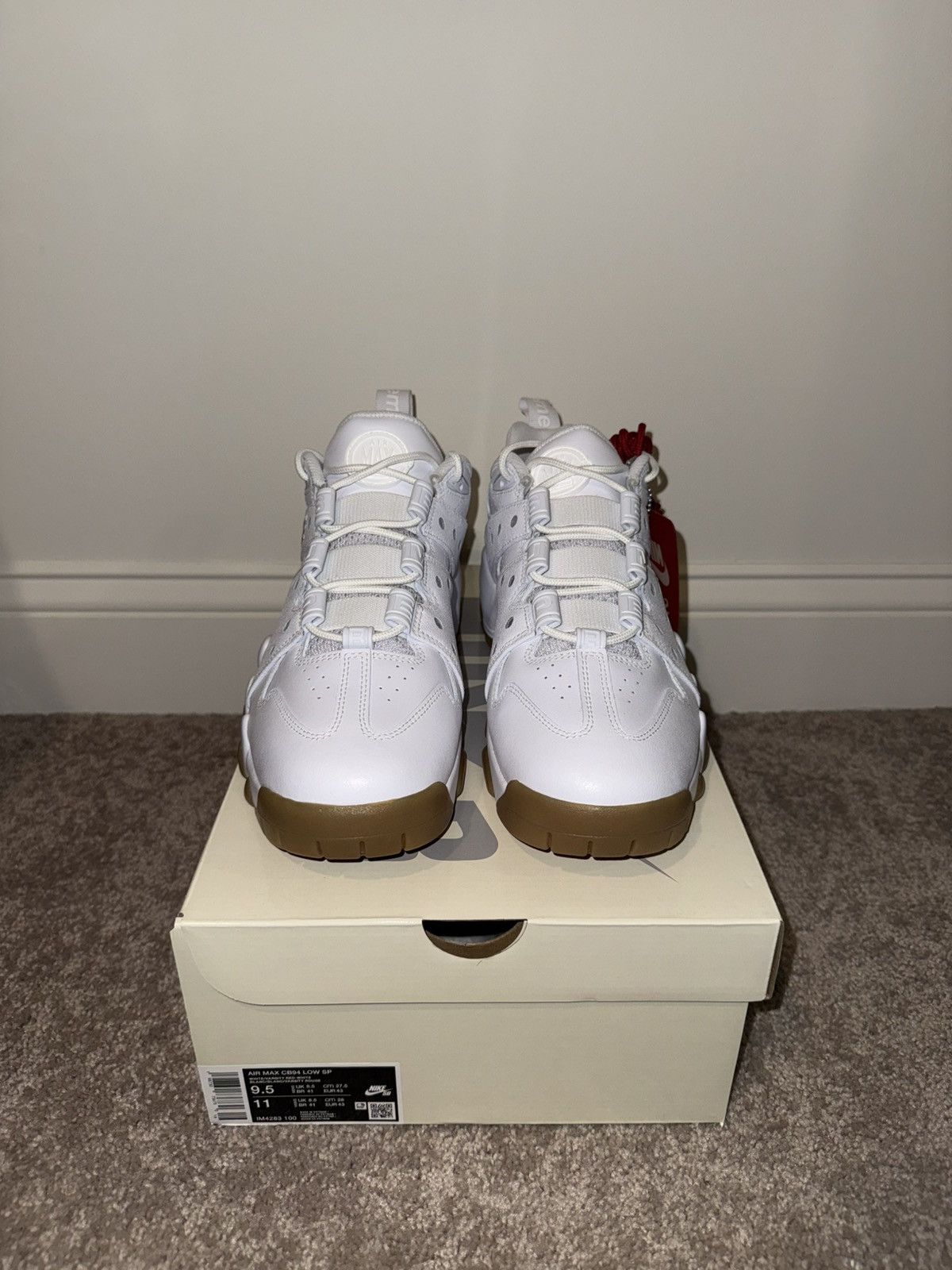 Nike × Supreme Supreme / Nike SB Air Max 2 CB '94 Low White Gum Size 9.5 Size US 9.5 / EU 42-43 - 5 Thumbnail
