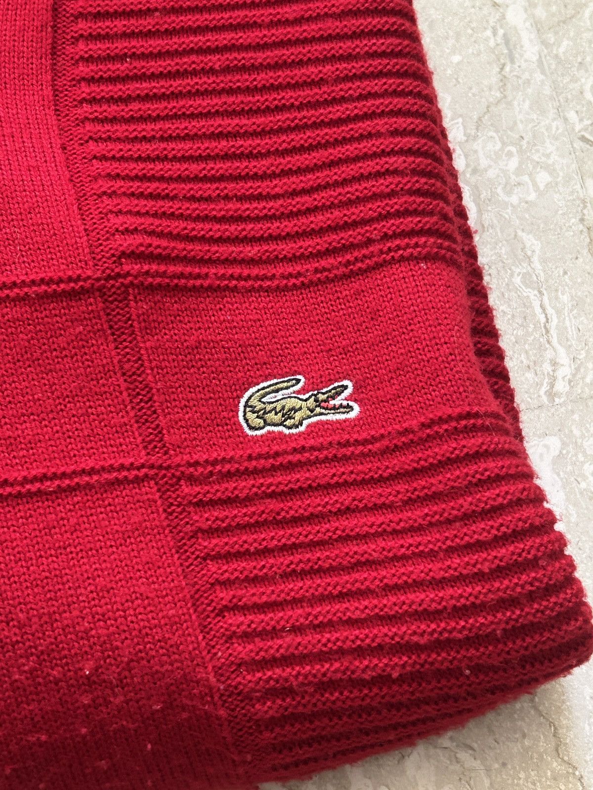 Lacoste Vintage Lacoste Knit Size US XXL / EU 58 / 5 - 3 Thumbnail