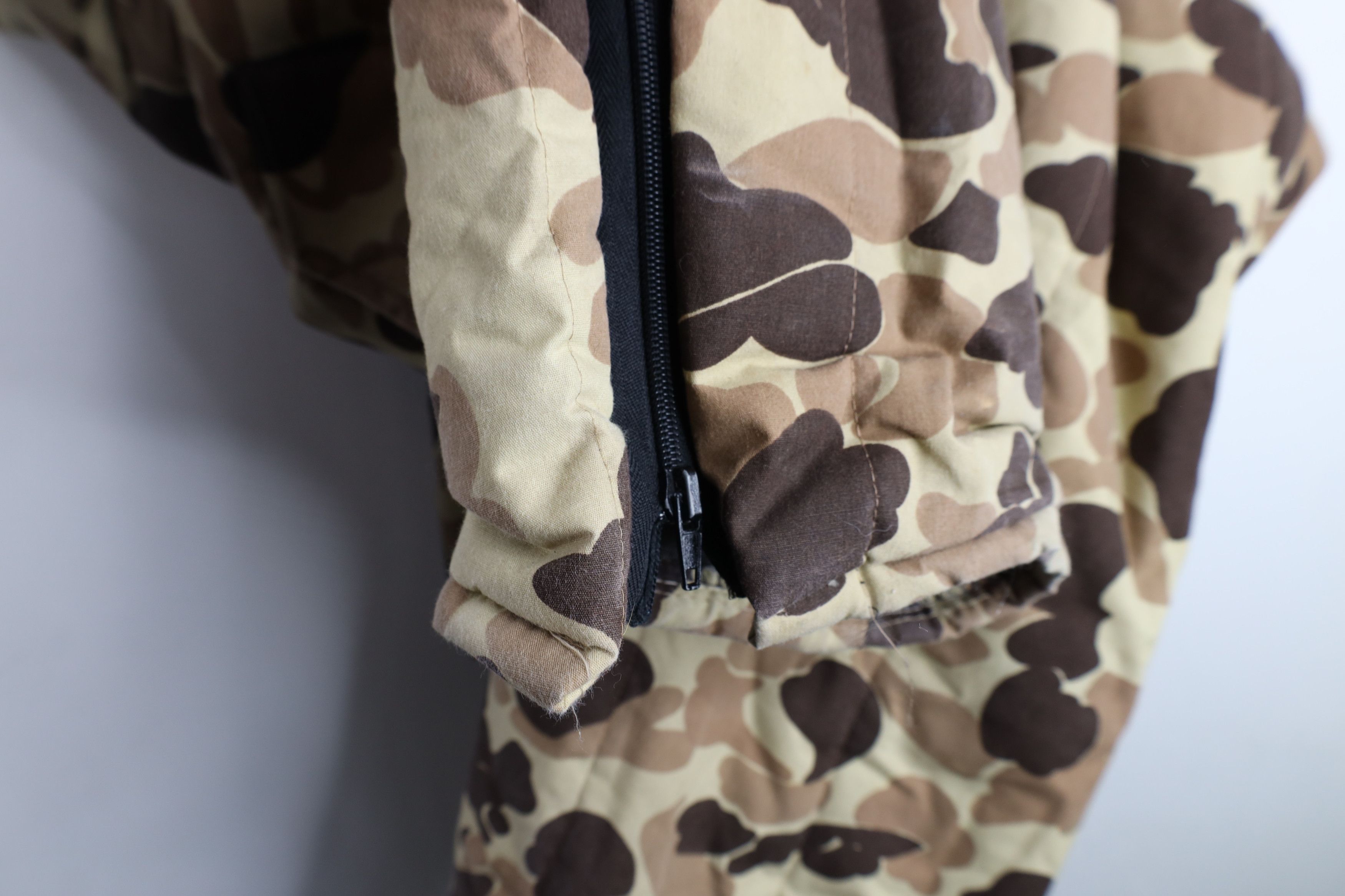 Vintage Vintage 70s 80s Insulated Frogskin Camouflage Coveralls Size US XXL / EU 58 / 5 - 17 Thumbnail