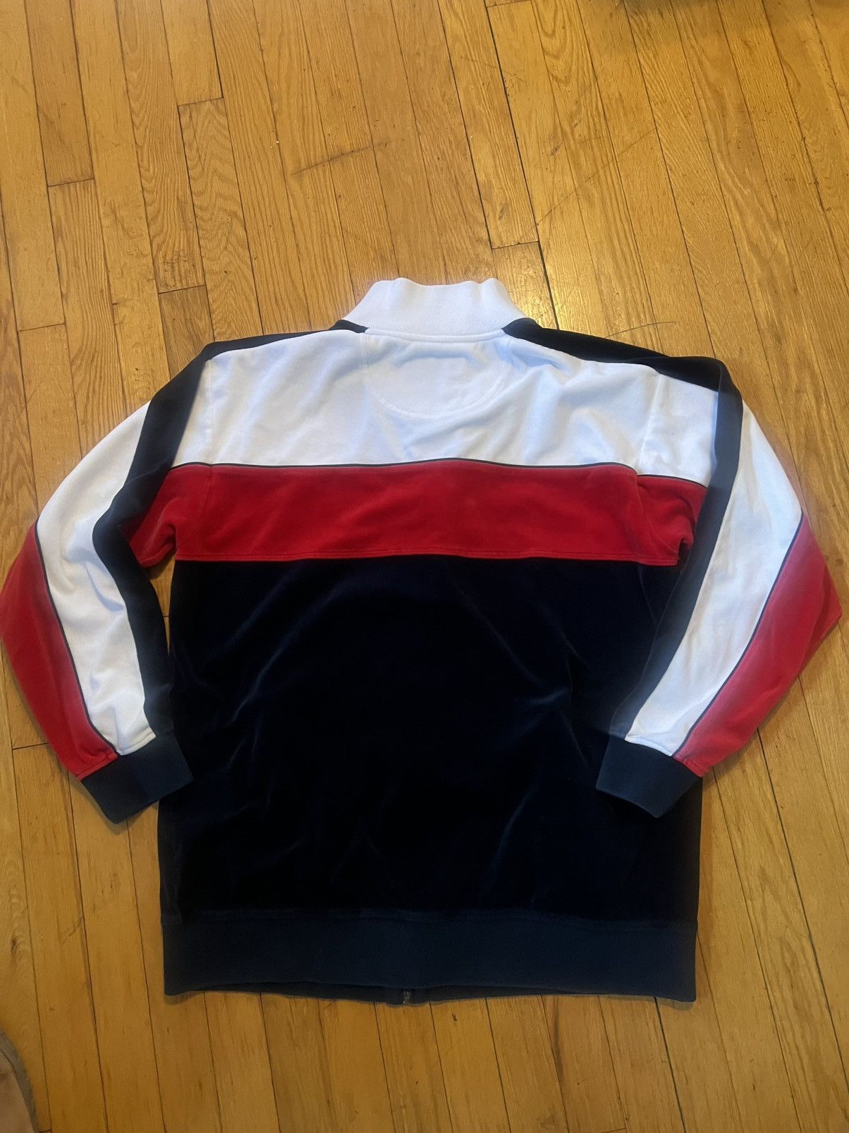 Fila Vintage velour Fila jacket Size US XL / EU 56 / 4 - 2 Thumbnail