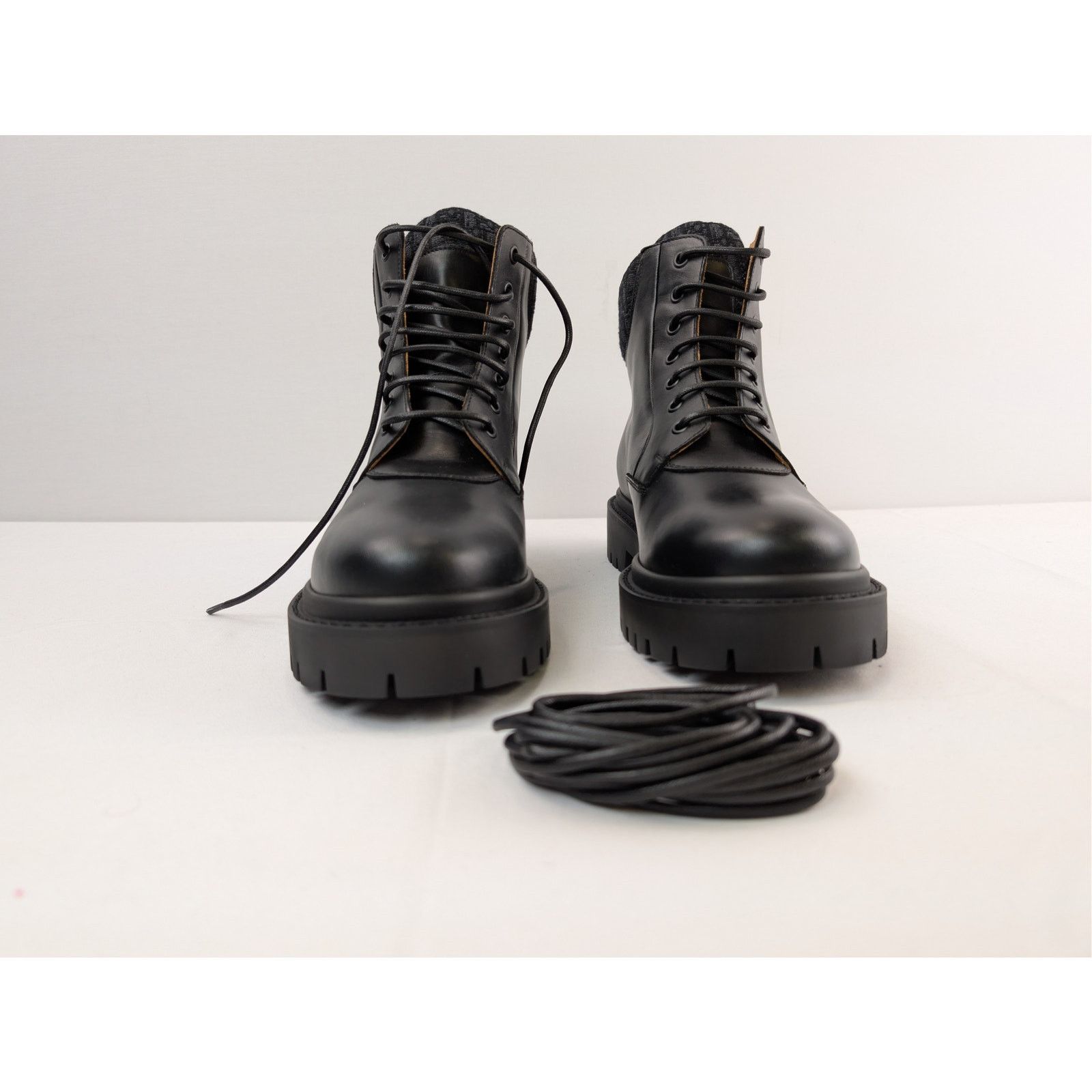 Dior o1rshd1 Oblique jacquard Explorer III Ankle Boot in black Size US 9.5 / EU 42-43 - 10 Thumbnail