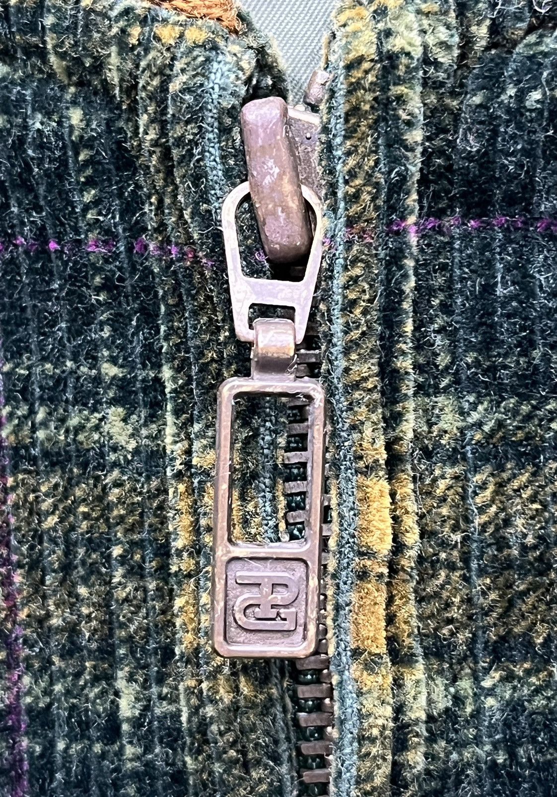 Paolo Gucci Vtg PAOLO GUCCI Corduroy Light Padded Jacket Size US M / EU 48-50 / 2 - 8 Thumbnail