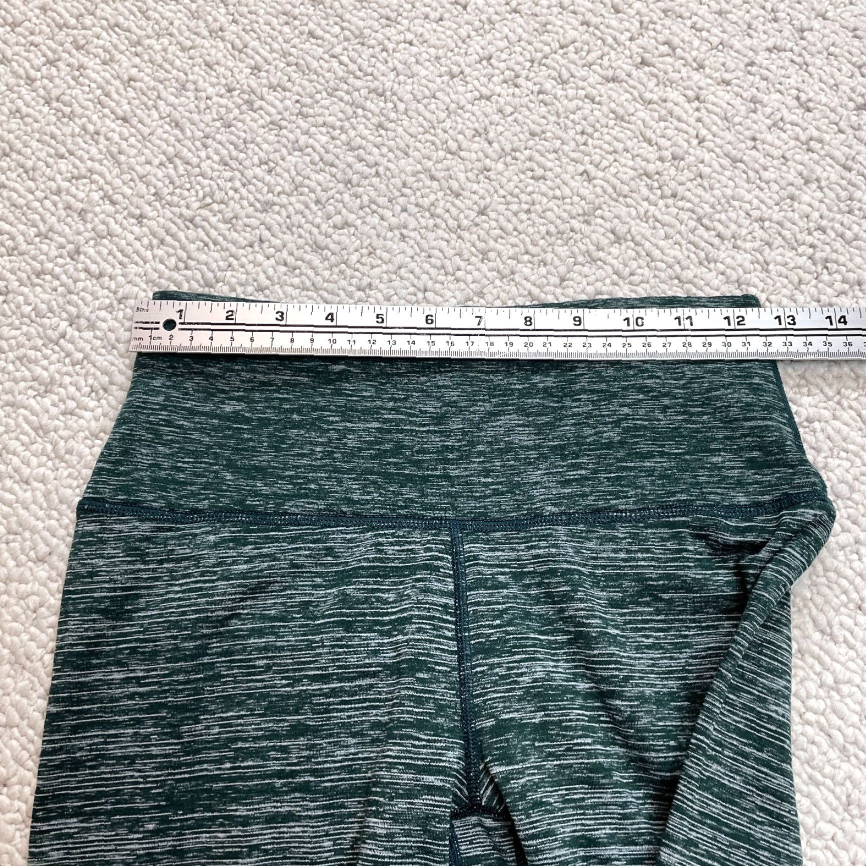 Vintage Aerie by American Eagle Leggings Womens Medium Green Yoga Active Stretch 25x27 Size 25" / US 0 / IT 36 - 5 Thumbnail