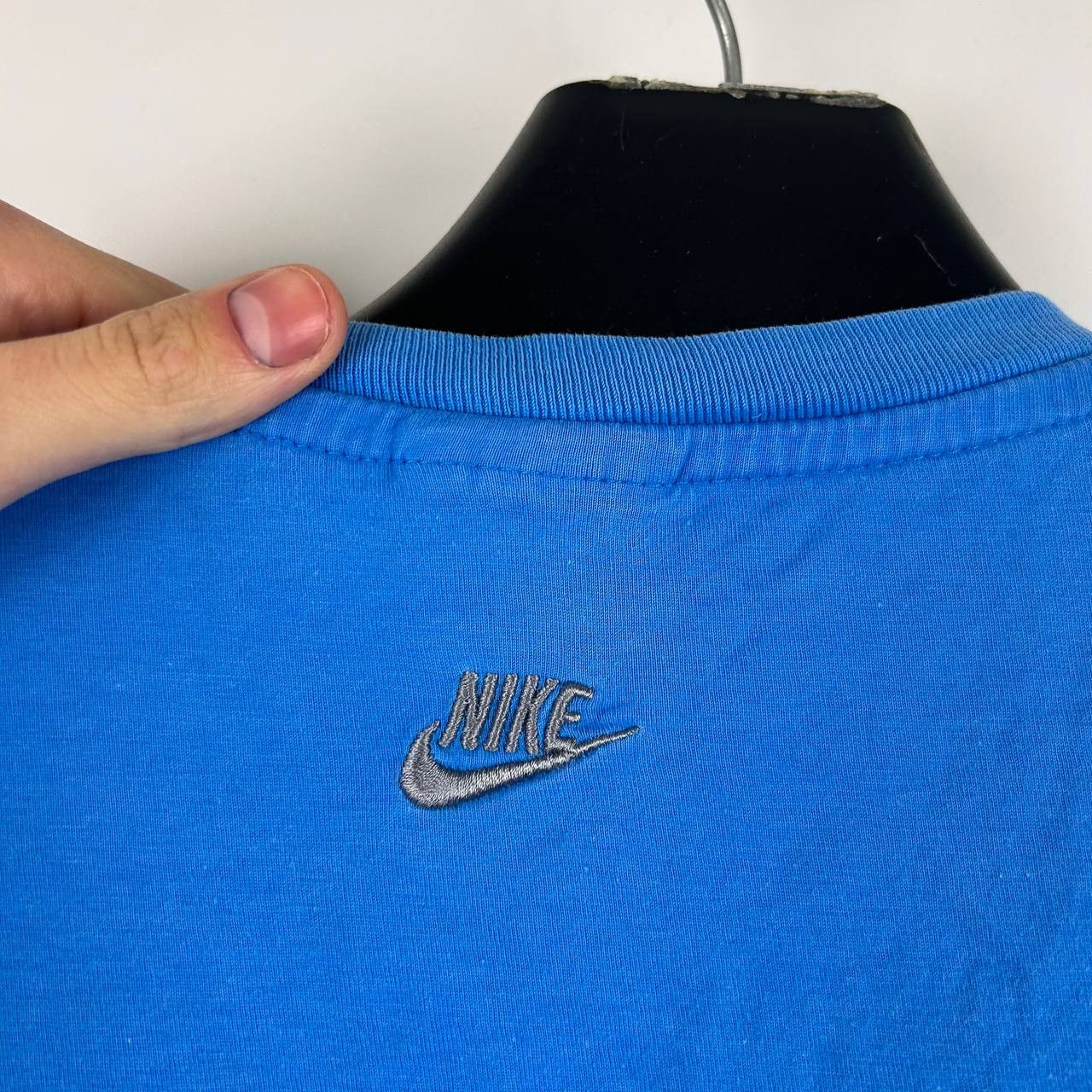 Nike Crazy Vintage Y2K Nike Spellout Baggy T Shirt Size US L / EU 52-54 / 3 - 4 Thumbnail