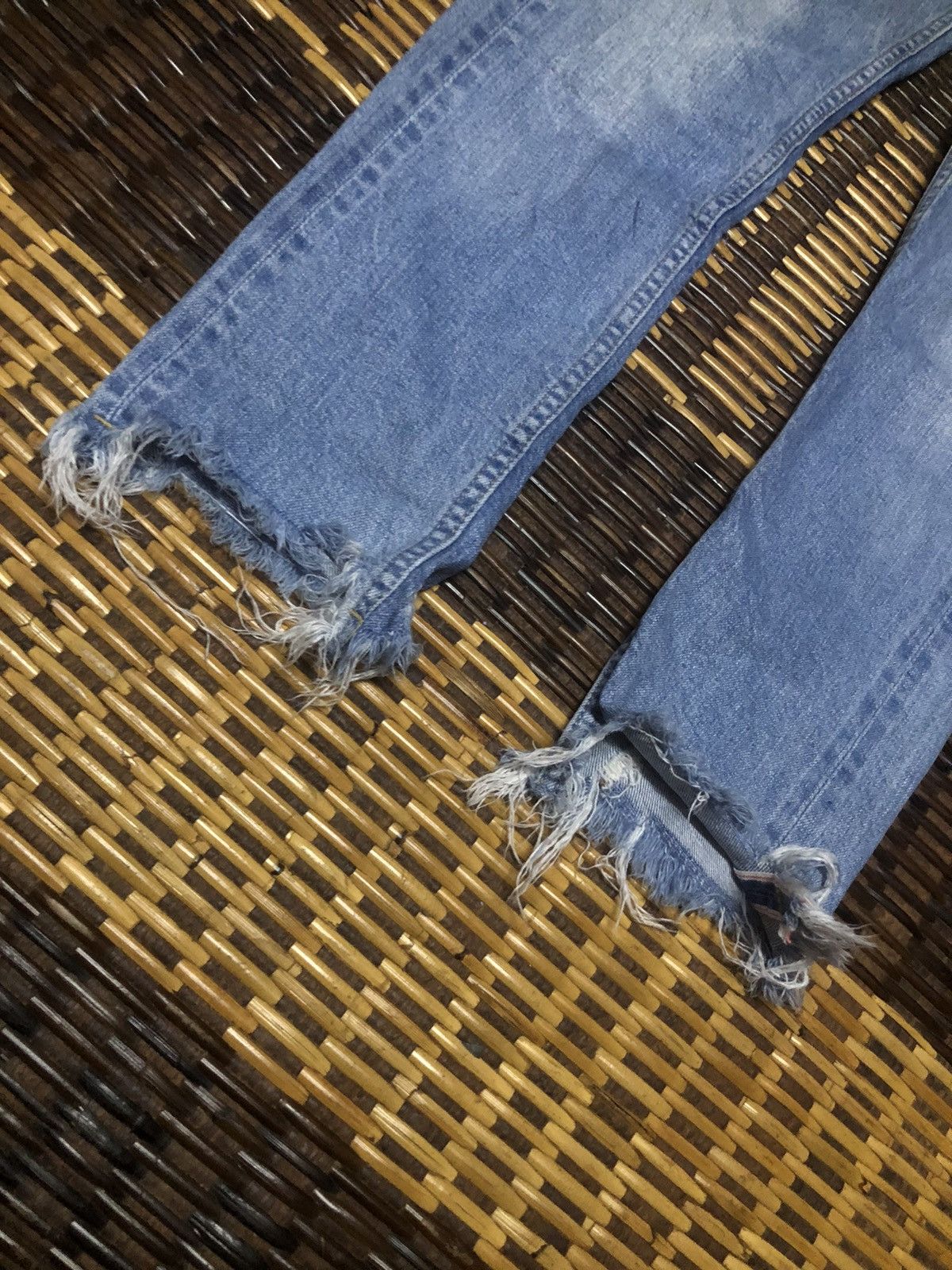 Designer × Japanese Brand GOA NIMES SELVEDGE JEANS Size 27" / US 4 / IT 40 - 10 Thumbnail