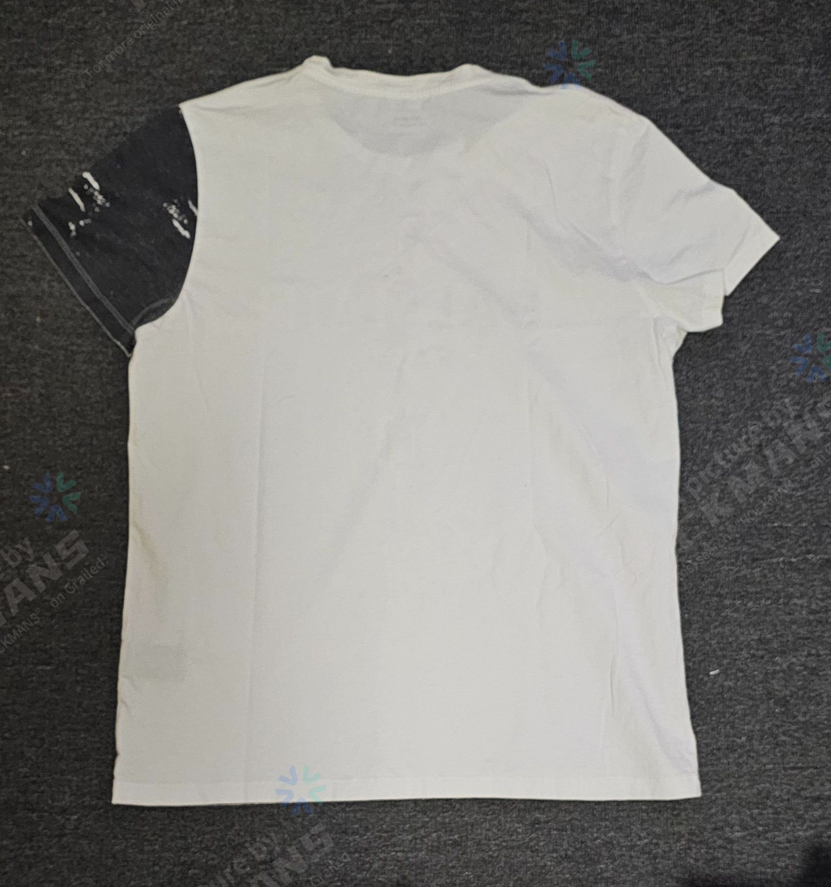 Balmain Balmain Two-tone Logo Print T-shirt Size XL Size US XL / EU 56 / 4 - 4 Thumbnail
