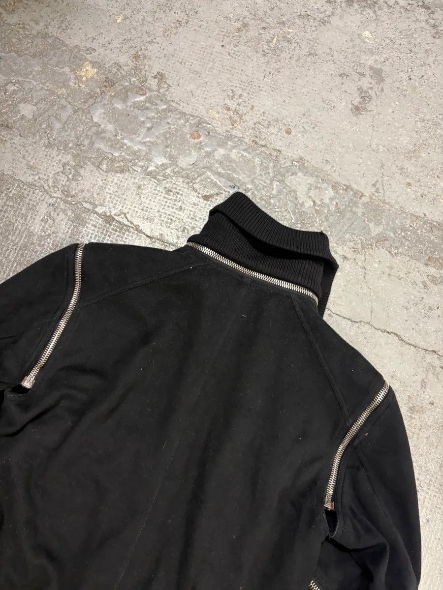 Dolce & Gabbana AW2003 Dolce & Gabbana Black Nylon Detachable Sleeve Bomber Jacket Size US S / EU 44-46 / 1 - 8 Thumbnail