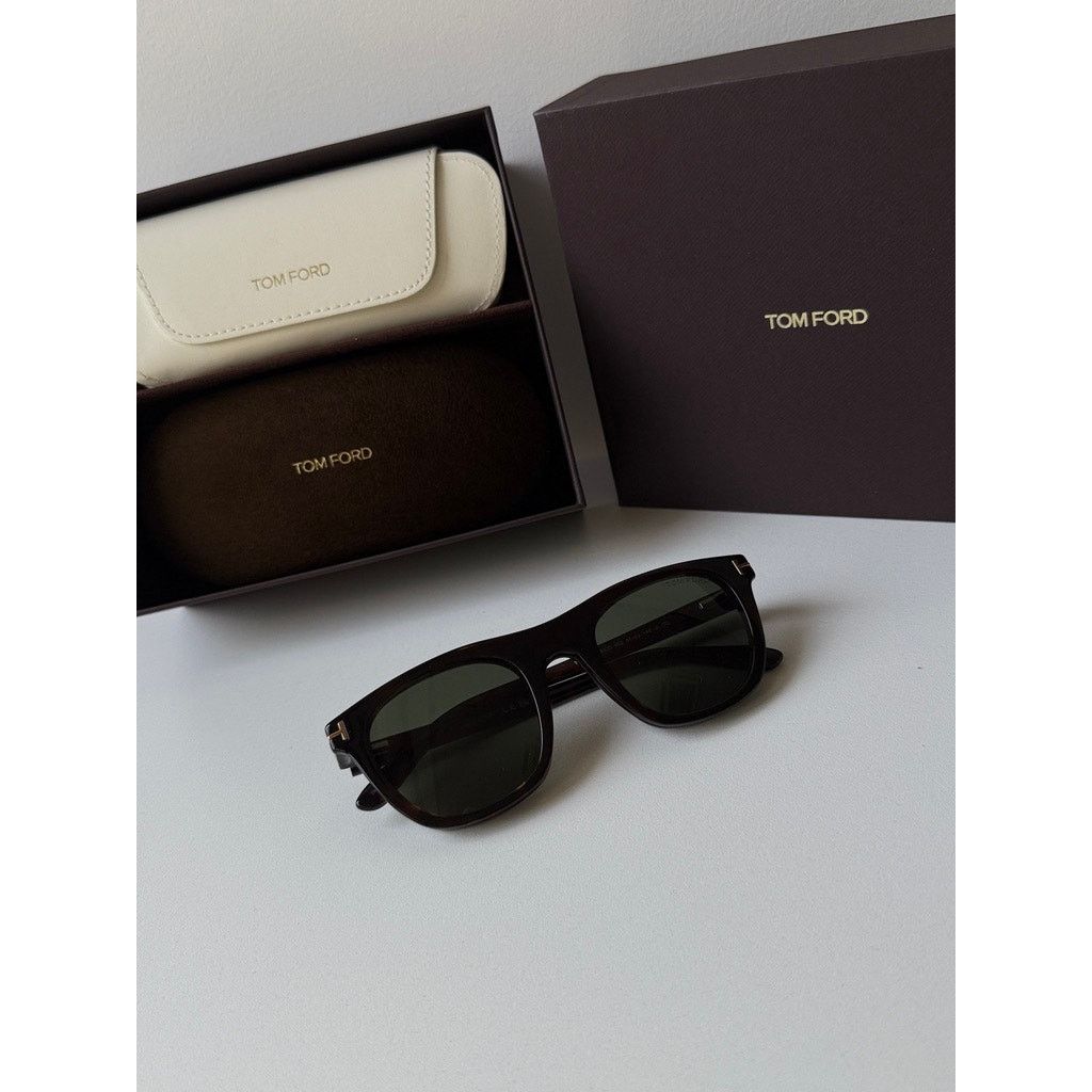 Tom Ford NEW Tom Ford FT5895-B Brown Clip On Frames + Sunglasses Size ONE SIZE - 4 Thumbnail