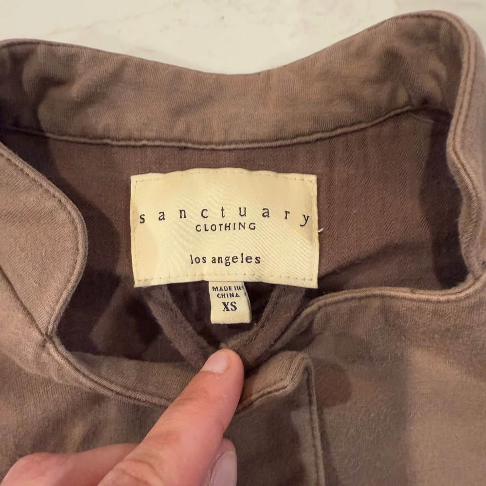 Sanctuary Sanctuary Street Smart Utility Jacket Brown Womens XS Size XS / US 0-2 / IT 36-38 - 5 Thumbnail