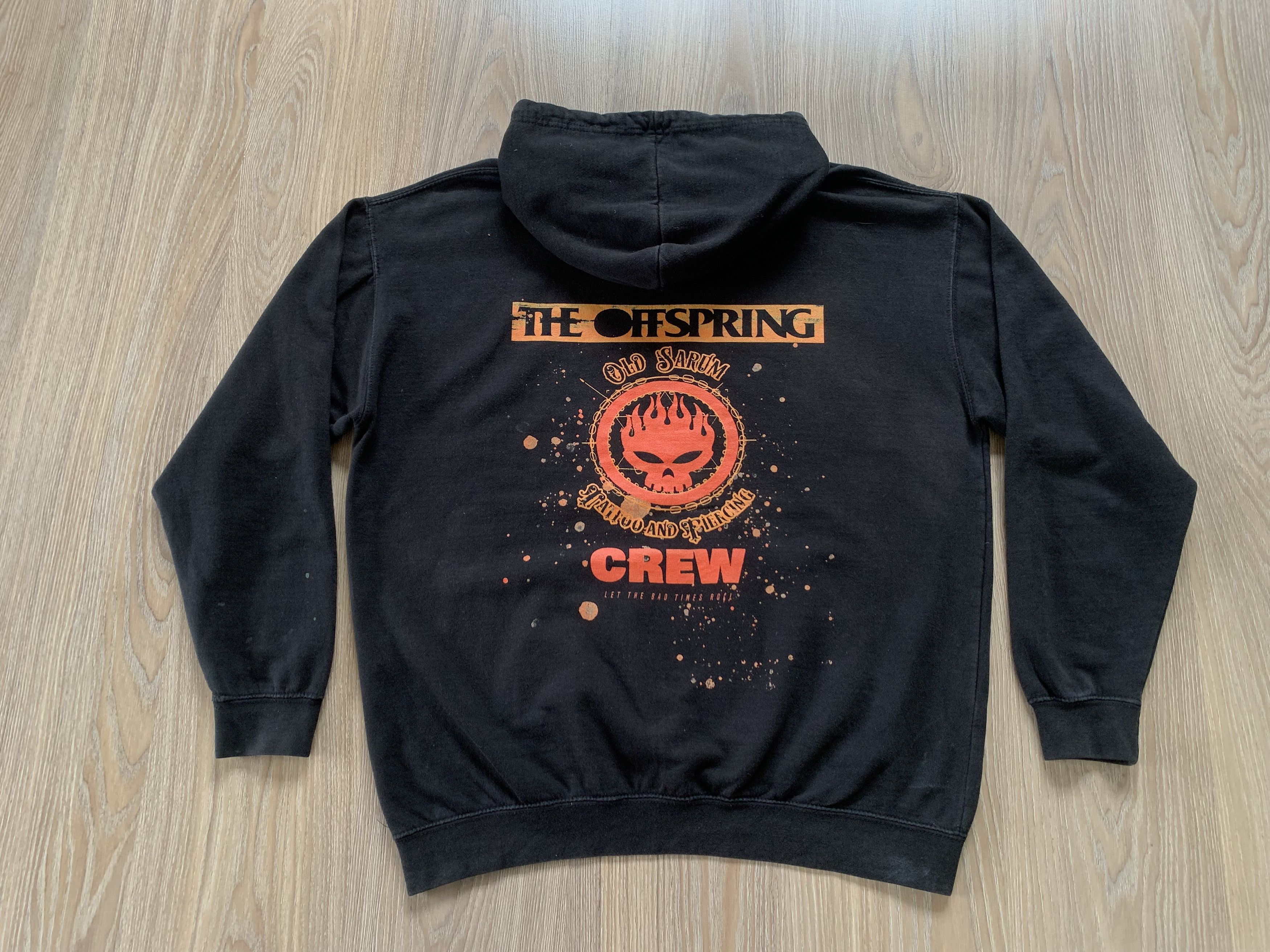 Band Tees The Offspring “Old Sorum Tattoo & Piercing Crew” Hoodie Size US XL / EU 56 / 4 - 3 Thumbnail