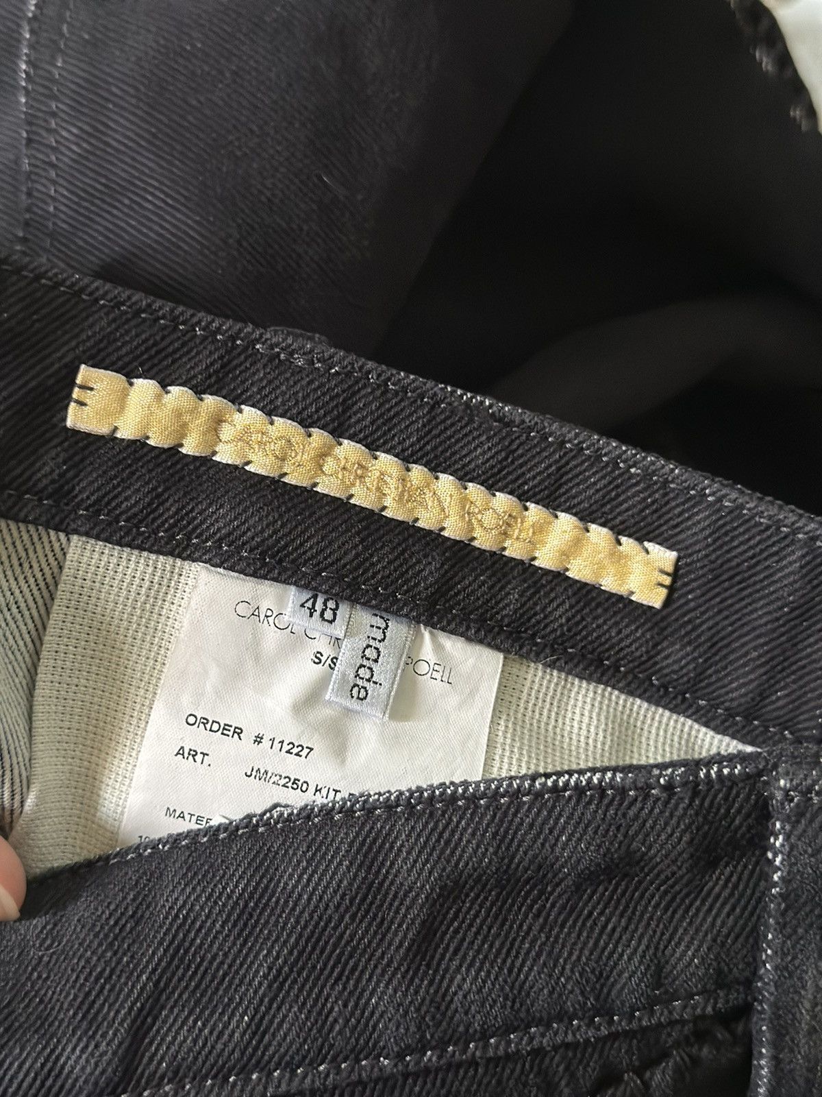 Carol Christian Poell Carol Christian Poell J Cut Pants JM/2250 KIT-BW/101 Size US 30 / EU 46 - 7 Thumbnail