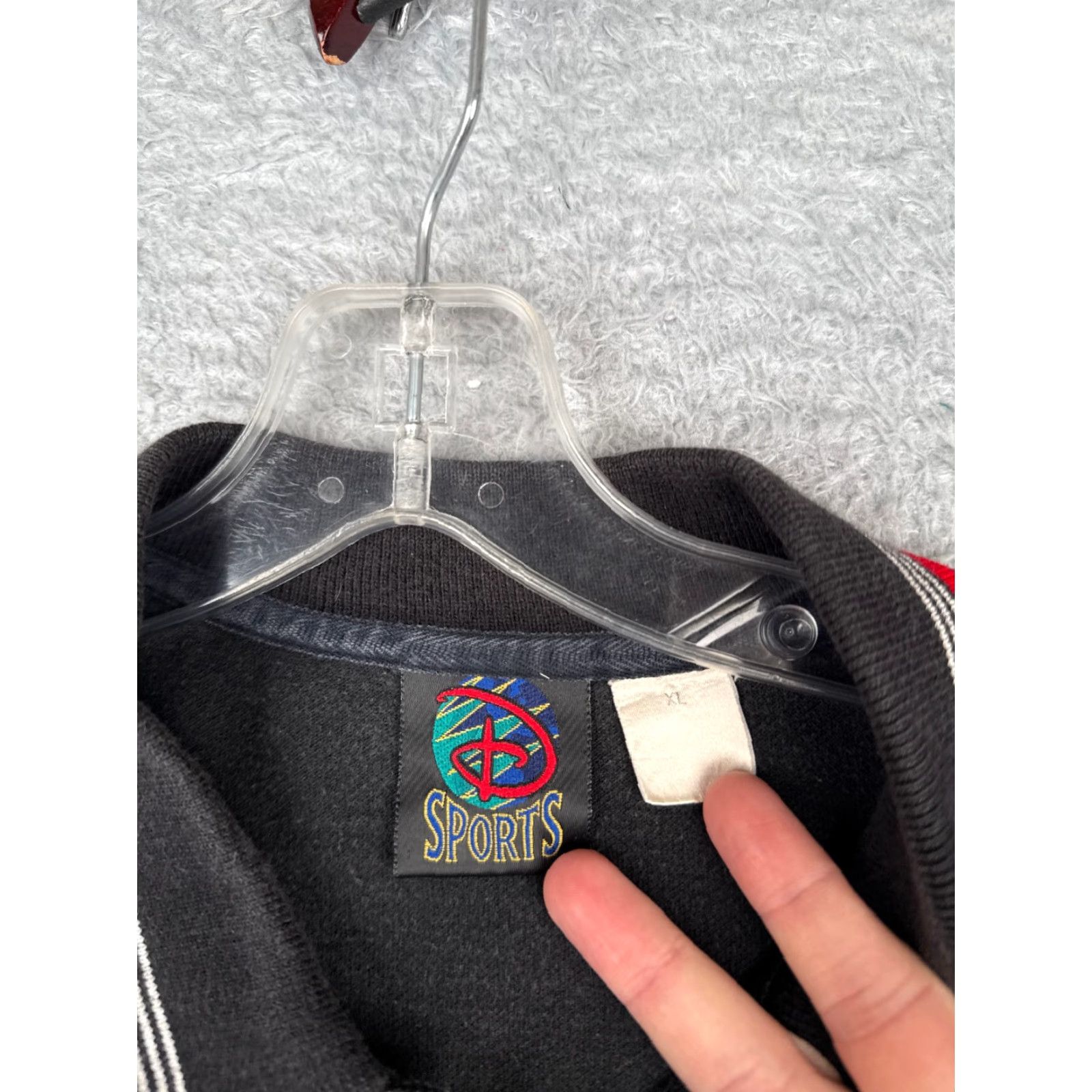 Disney VINTAGE Disney ESPN Club Polo Shirt Men XL Black 100% Cotton Polo Short Sleeve Button-Down Embroidered Logo Sports Classic 90s Size US XL / EU 56 / 4 - 7 Thumbnail