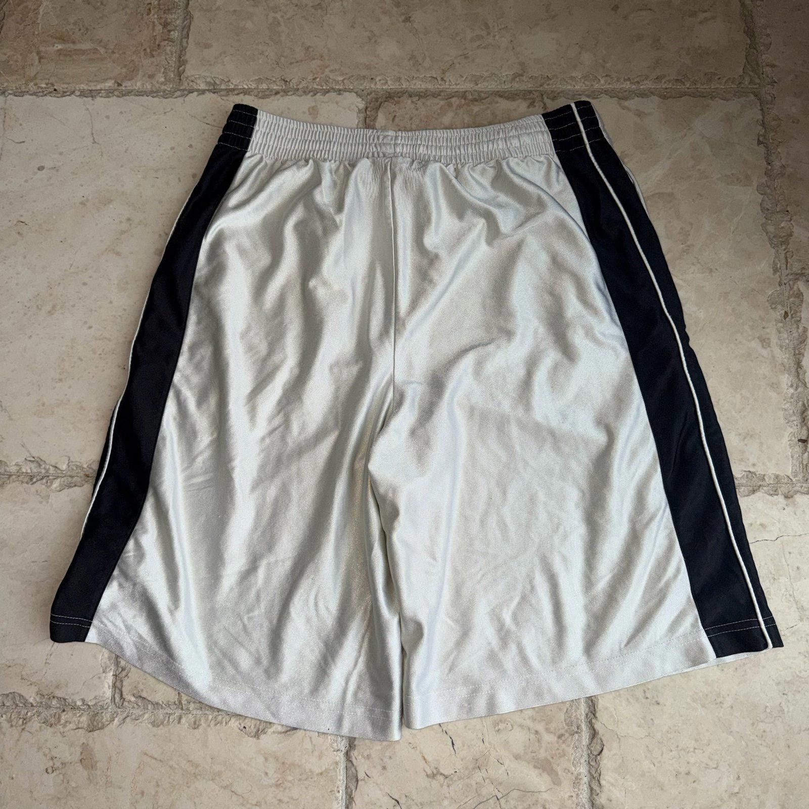 Reebok Reebok White Shimmer Dazzle Silky Hoop Shorts Mens SM Rare Size US 30 / EU 46 - 4 Thumbnail