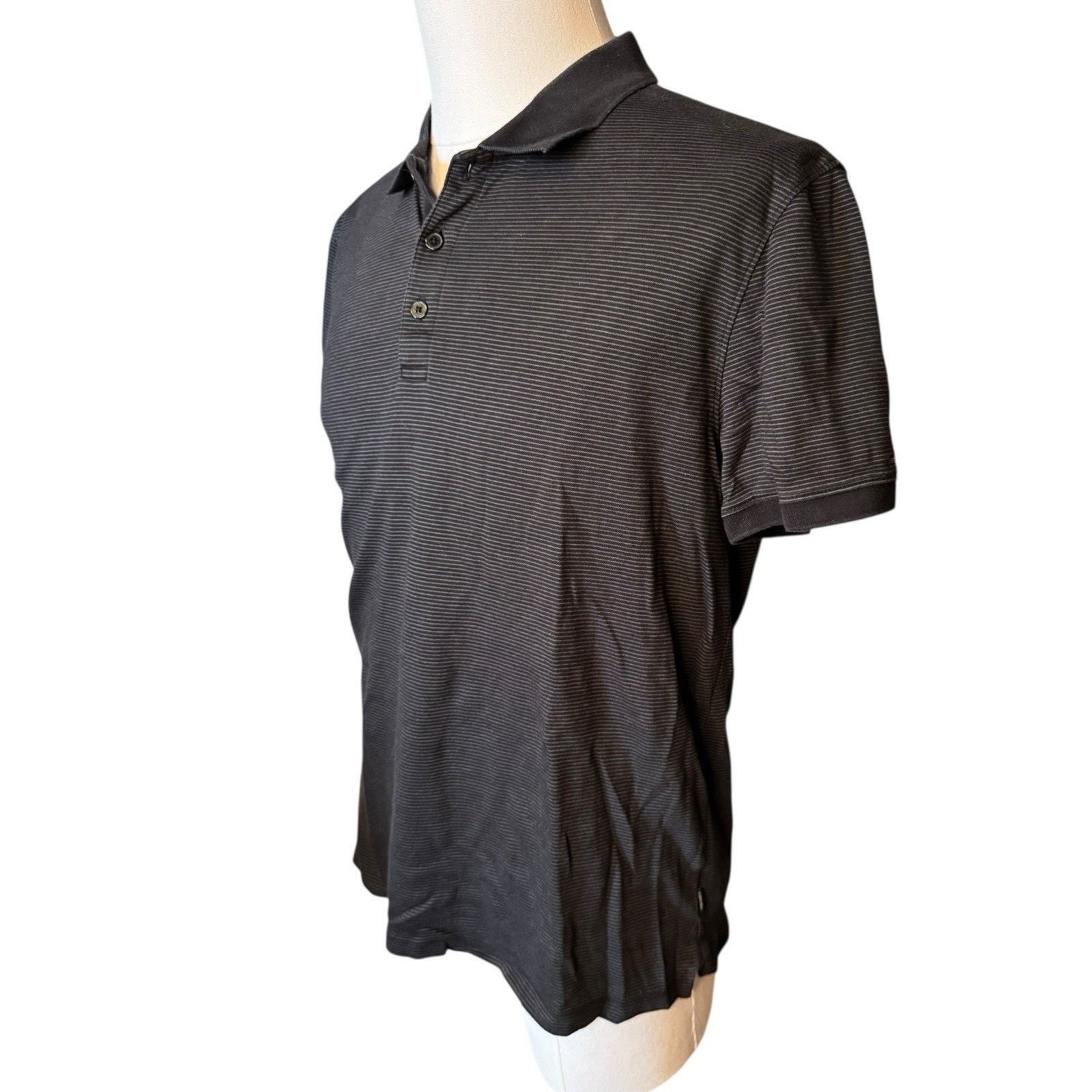 Greg Norman Two Golf Polo Shirts Black Orange Greg Norman Calvin Klein Size US L / EU 52-54 / 3 - 9 Thumbnail