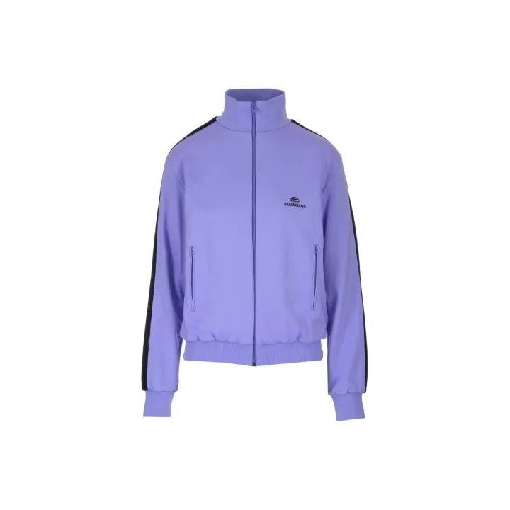 Balenciaga Balenciaga Women's Sports Jacket Purple 0079-2507 Size XS / US 0-2 / IT 36-38 - 2 Thumbnail