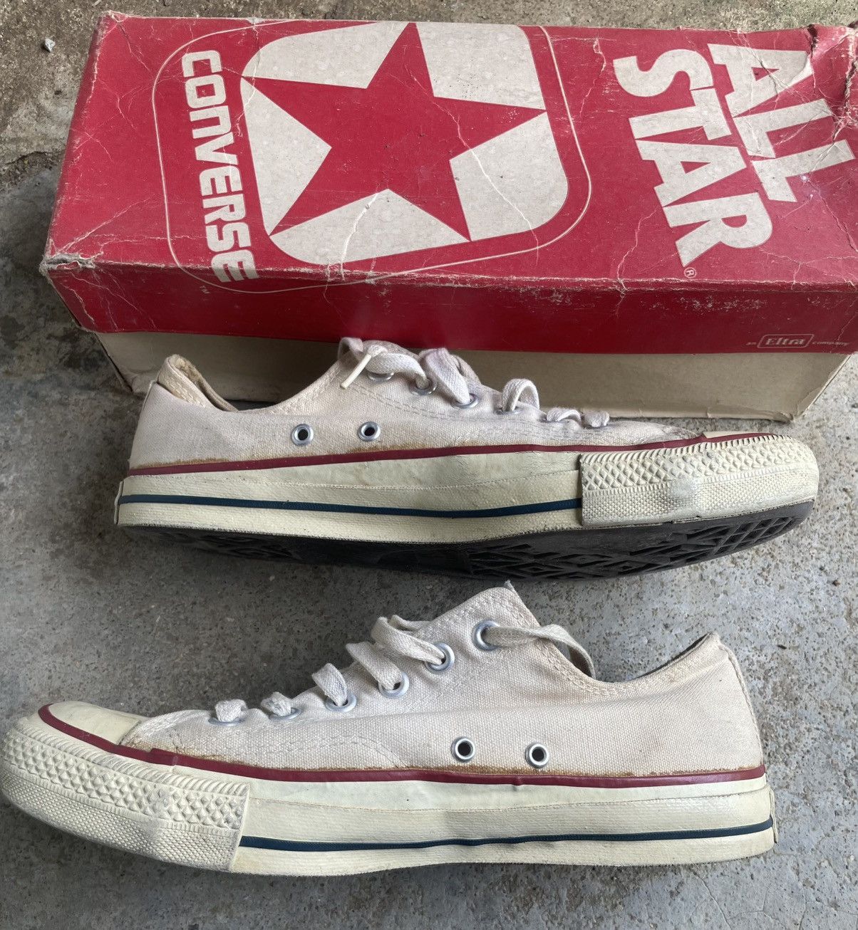 Converse × Vintage Converse made in USA 80s Size US 8 / EU 41 - 4 Thumbnail