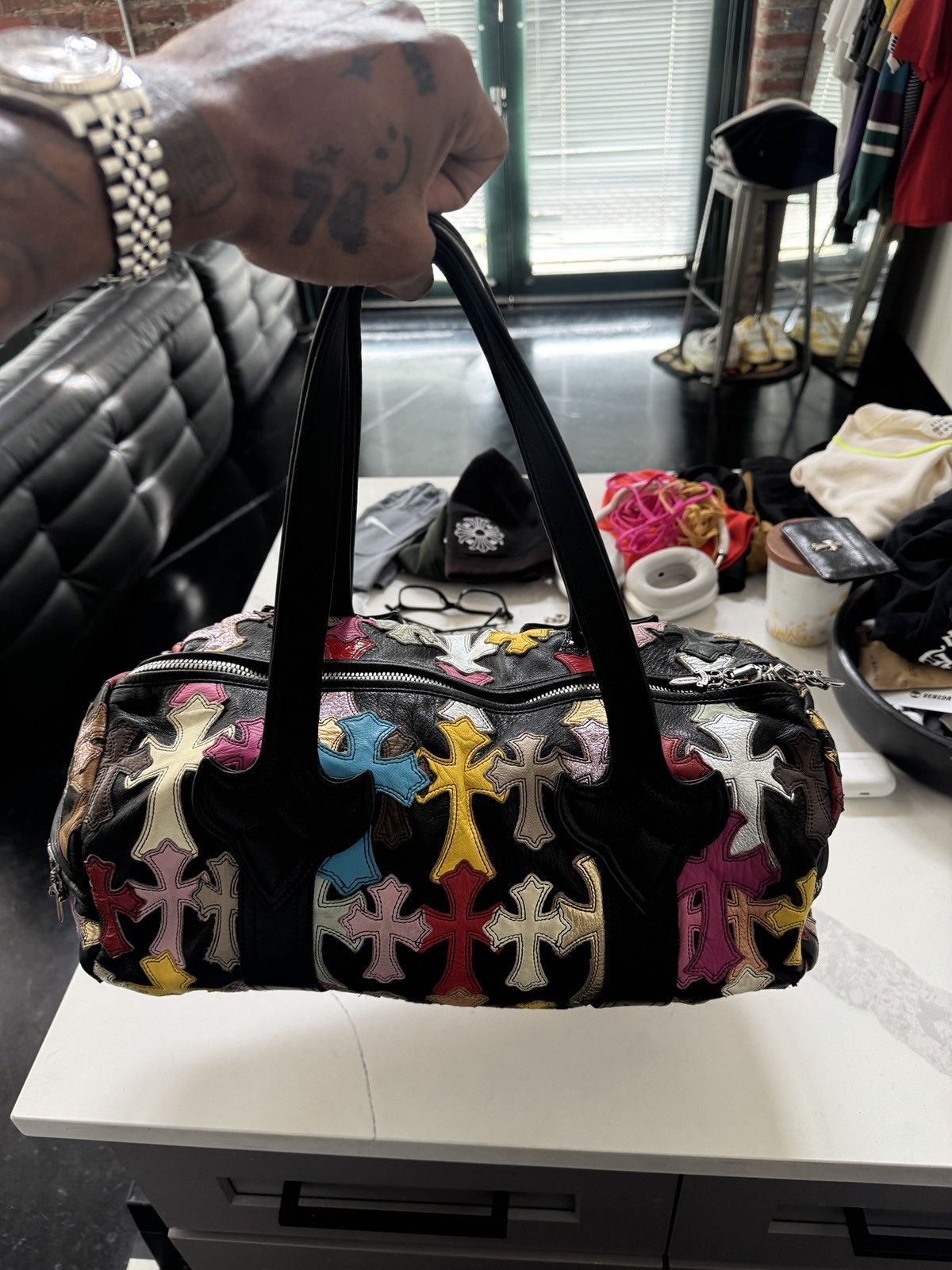 Chrome Hearts × Matty Boy Chrome Hearts Duffle Size ONE SIZE - 1 Thumbnail