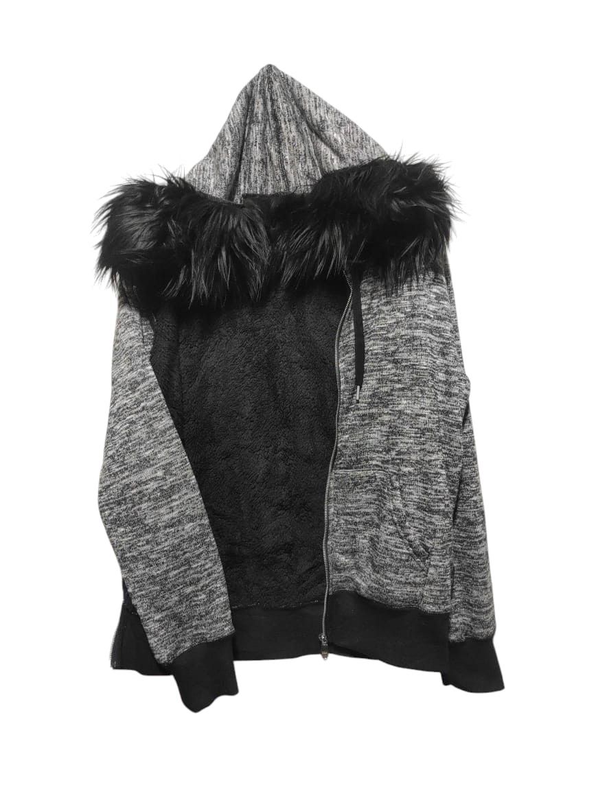 Japanese Brand Azul Sherpa Zip Fur Hoodie lgb style Size US M / EU 48-50 / 2 - 1 Thumbnail