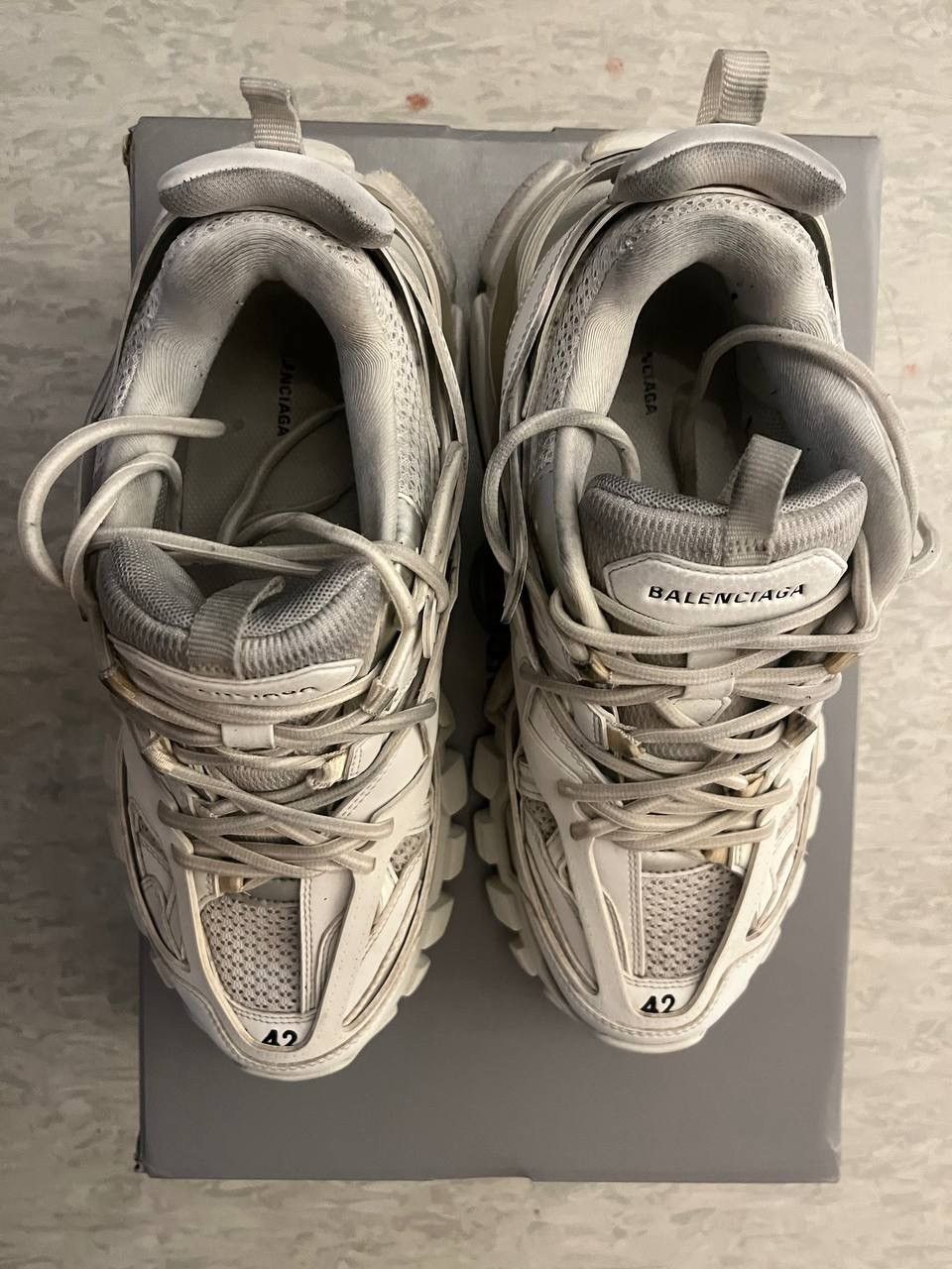 Balenciaga Balenciaga Track white Size US 9 / EU 42 - 3 Thumbnail