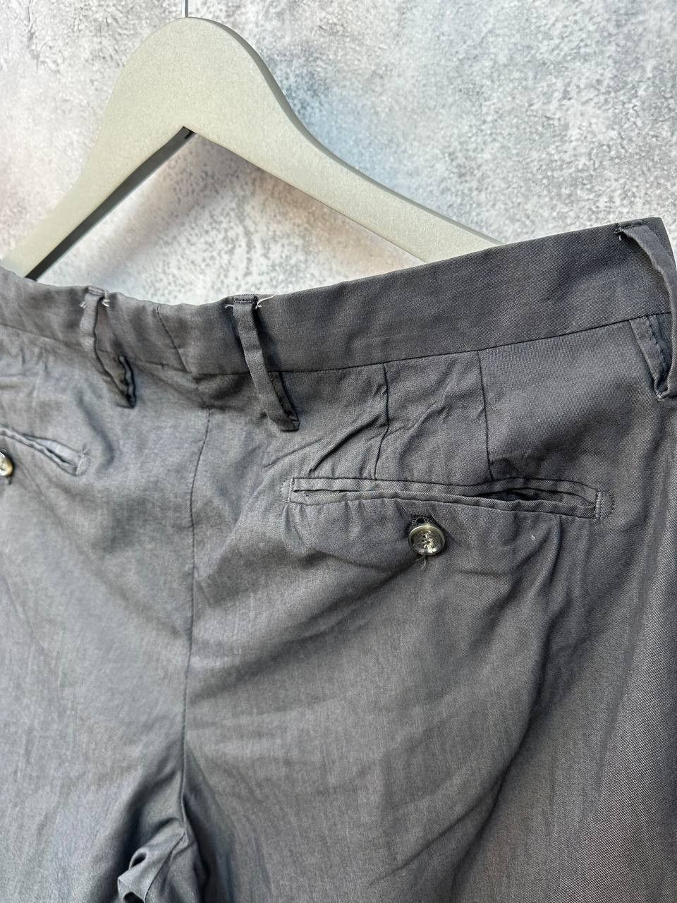 Dolce & Gabbana Dolce & Gabbana Cotton/Nylon Trousers Pants Gray Italy Size US 32 / EU 48 - 10 Thumbnail