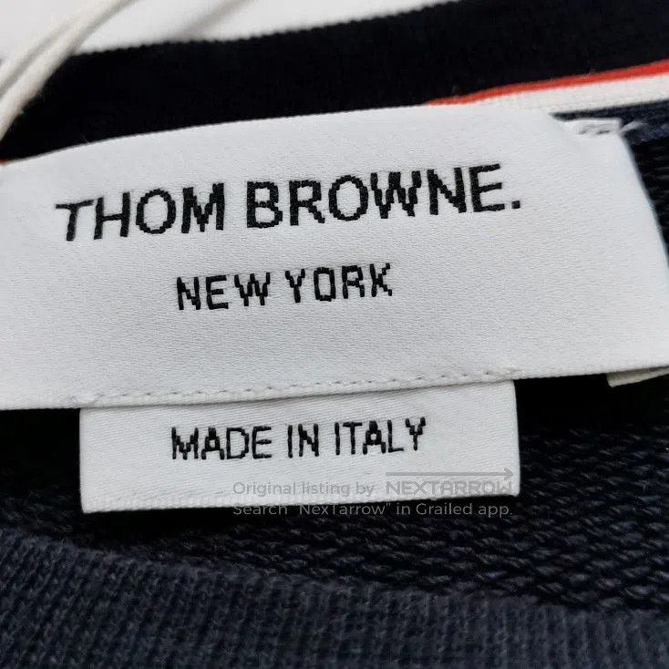 Thom Browne Thom Browne Cotton Bird Bee Print Sweatshirt. Size S / US 4 / IT 40 - 4 Thumbnail