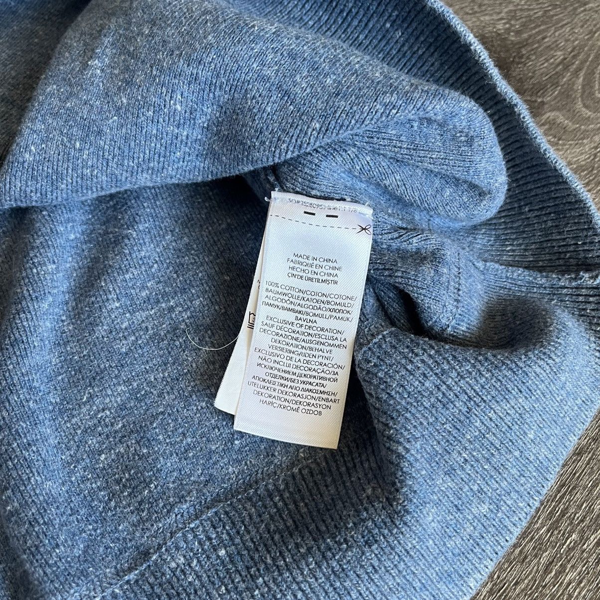 Polo Ralph Lauren Polo Ralph Lauren Heather Blue Basic Logo Crewneck Sweater Size US XXL / EU 58 / 5 - 7 Thumbnail