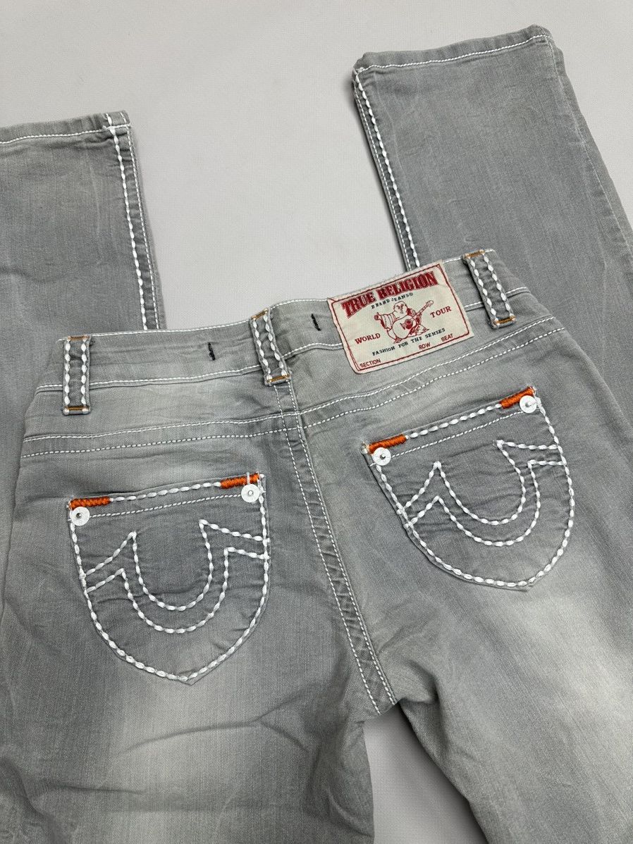 True Religion Vintage True Religion Slim Pants Distressed Y2k Japanese GOA Size 27" / US 4 / IT 40 - 10 Thumbnail