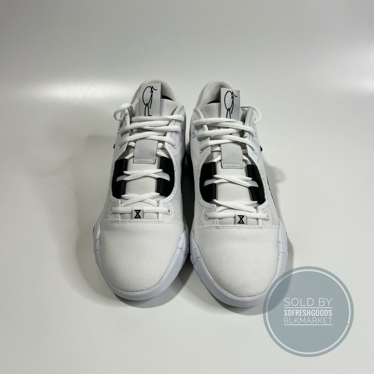 Nike Nike PG 6 TB Promo Basketball Shoes White Black 8.5 Size US 8.5 / EU 41-42 - 2 Thumbnail