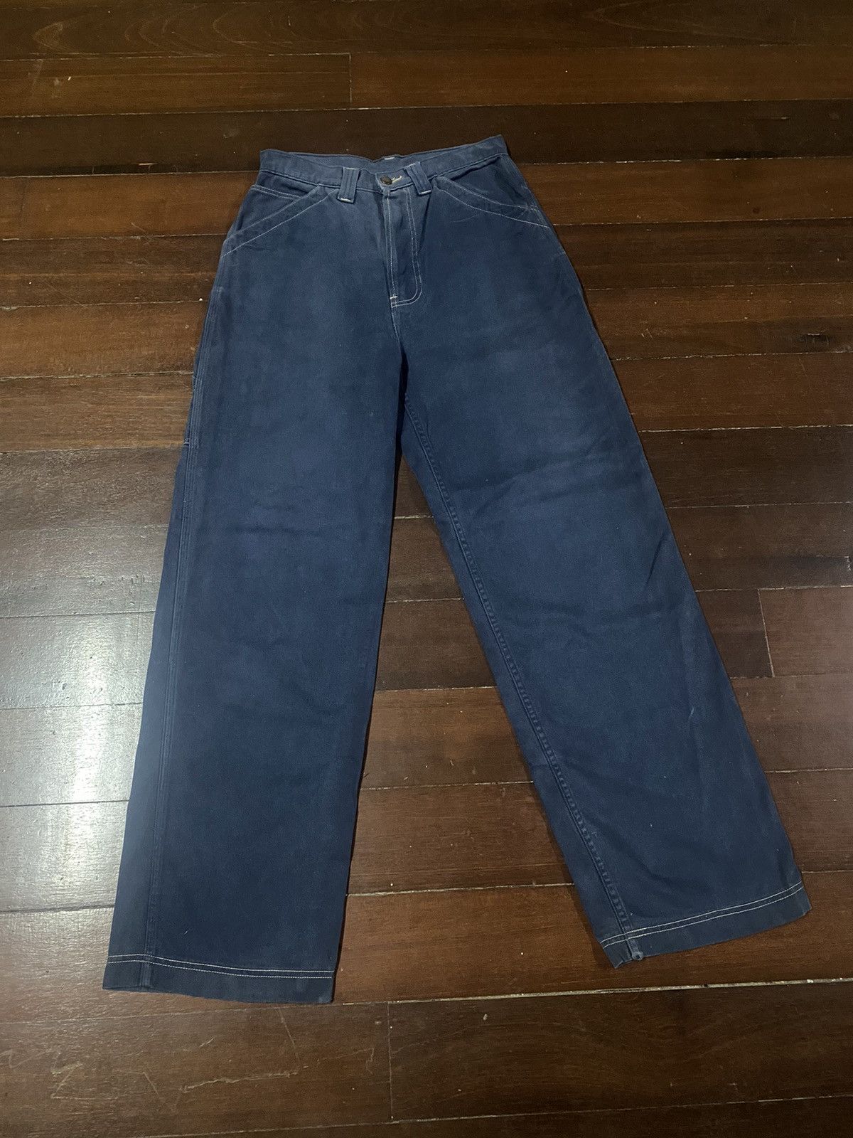 Powell Peralta FIRE 🔥VINTAGE 80s AIRWALK SKATE carpenter workwear skater B1 Size US 33 - 12 Thumbnail