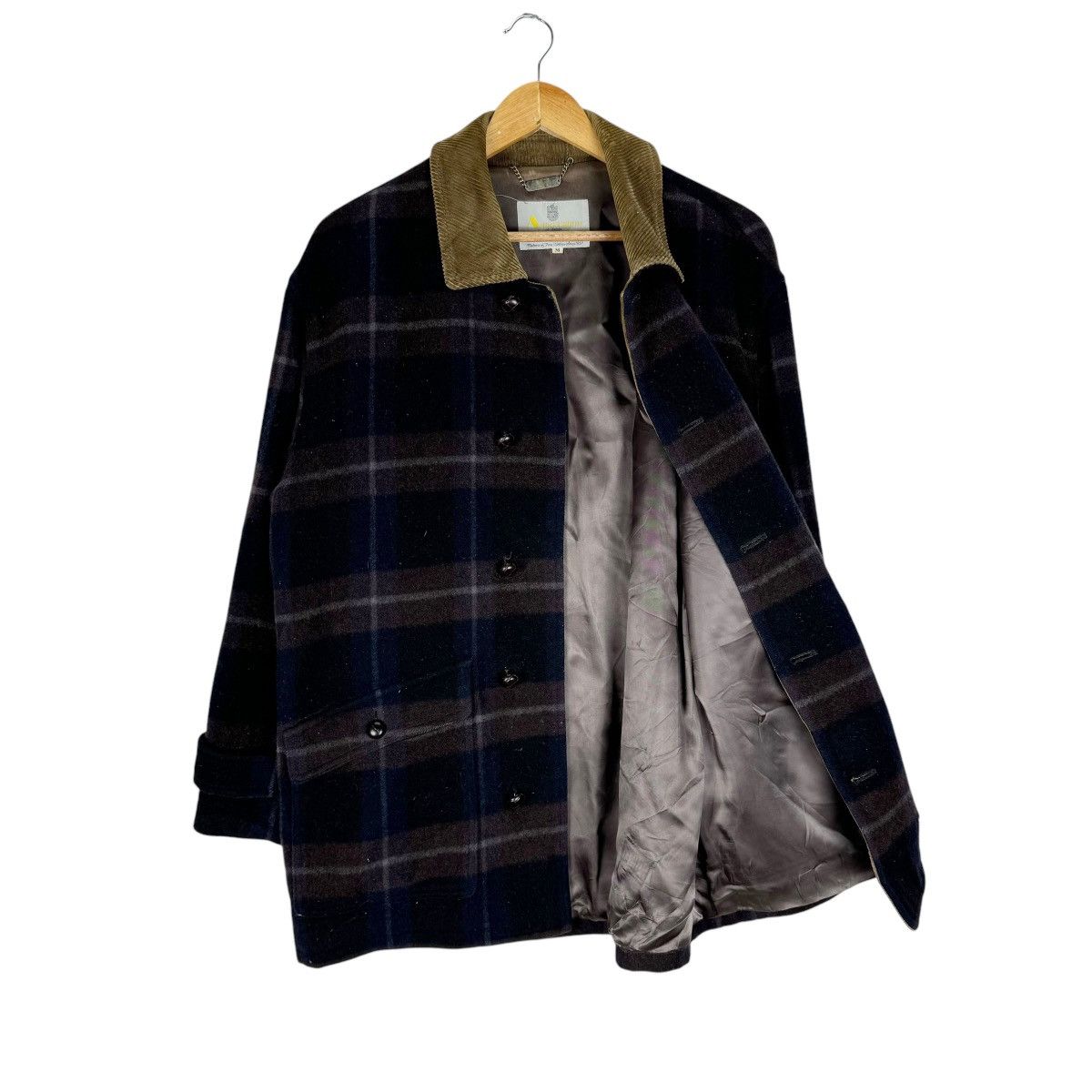 Aquascutum ⚡️AQUASCUTUM OF LONDON PLAIDS TARTAN BUTTON JACKET Size US M / EU 48-50 / 2 - 7 Thumbnail