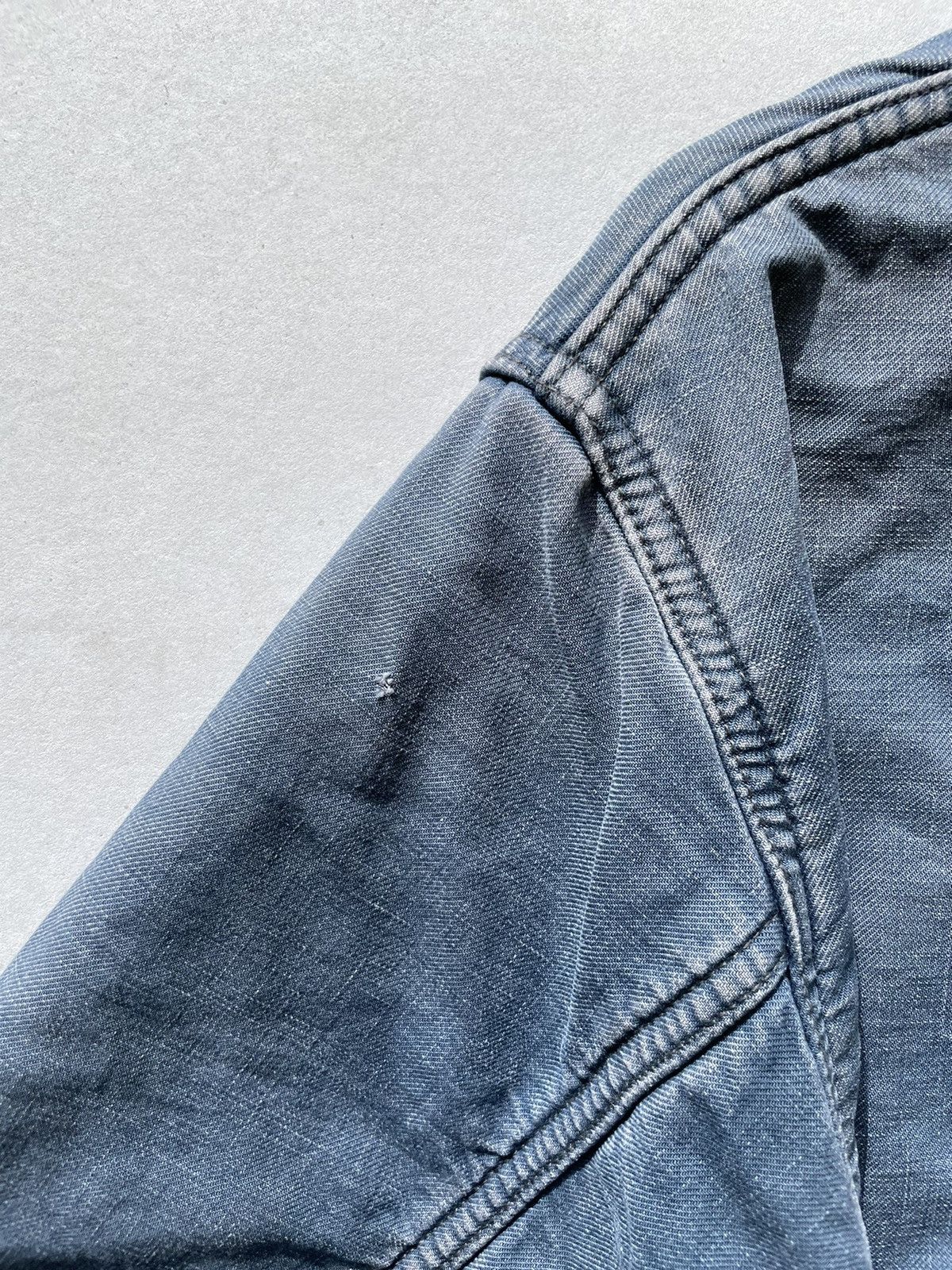 Vintage 🔥Accept Binding Offer🔥 Vintage CLASSIC Bartack Denim Jacket Size US M / EU 48-50 / 2 - 15 Thumbnail