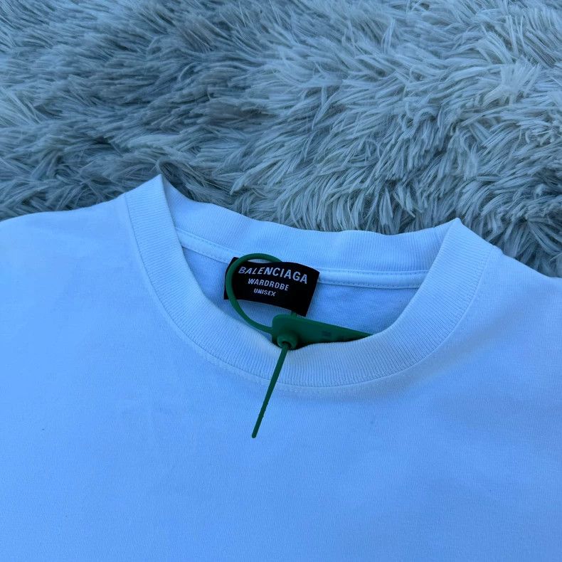 Balenciaga Balenciaga Letter short sleeve 2502-Nextarrow Size US S / EU 44-46 / 1 - 2 Thumbnail