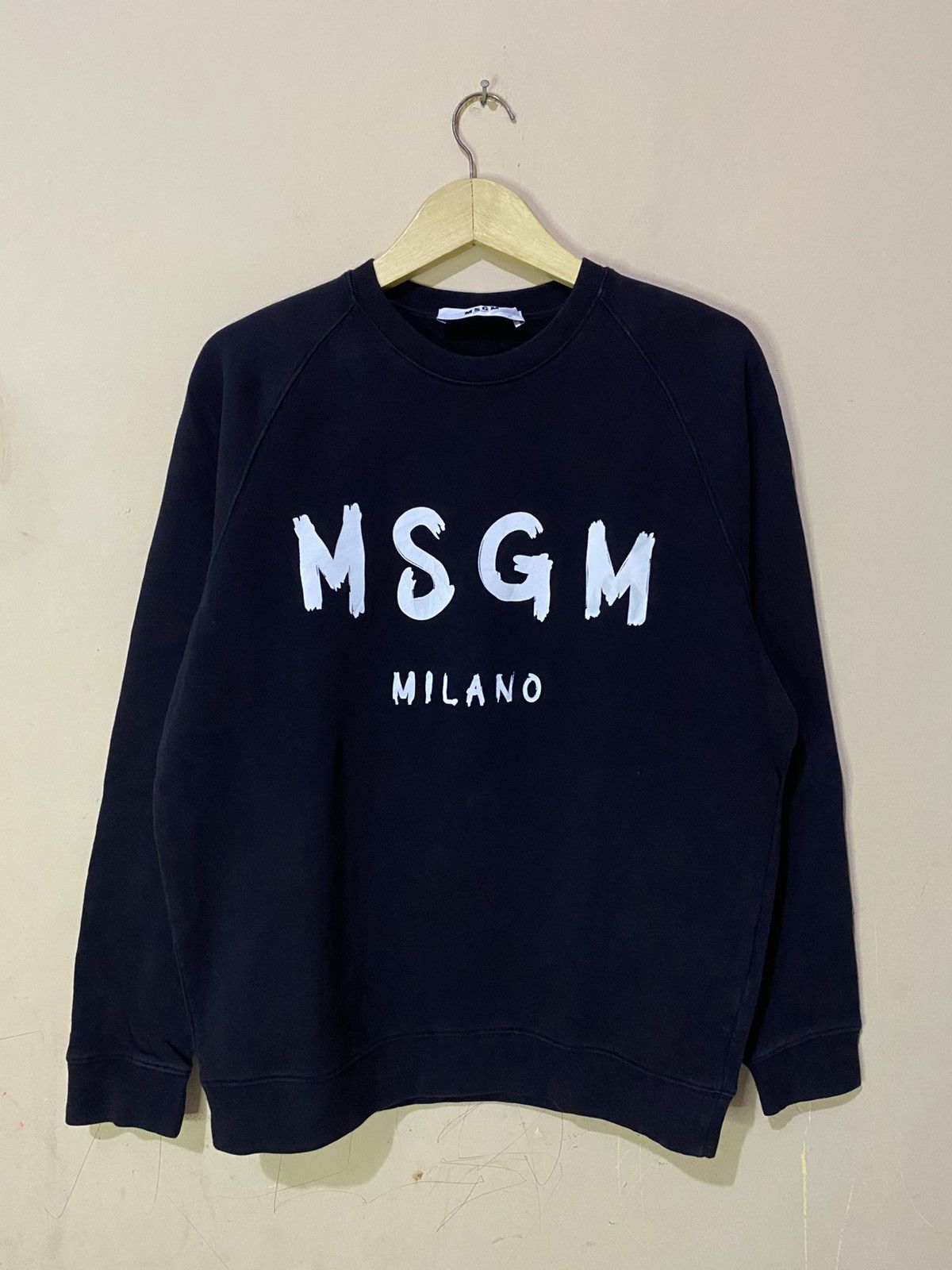 MSGM MSGM Milano Big Logo Sweatshirt Size US S / EU 44-46 / 1 - 1 Thumbnail