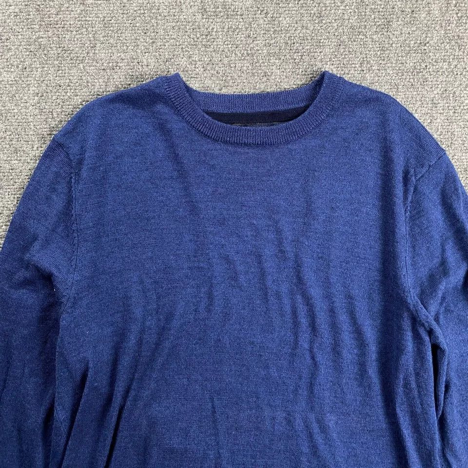 Club Room Club Room Sweater Men's Large Crew Neck Pullover Merino Wool Size US L / EU 52-54 / 3 - 8 Thumbnail