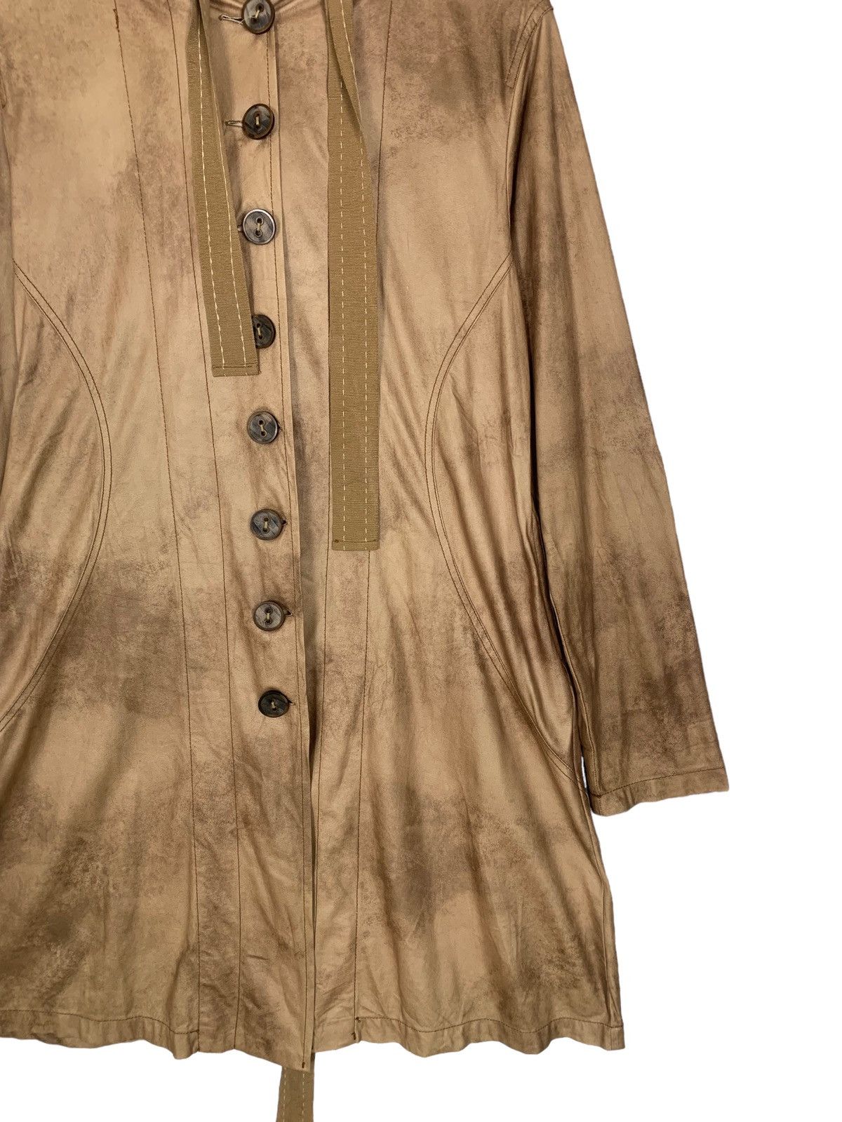 Designer Tensione in designer Made In Italy luxury long coat Size XS / US 0-2 / IT 36-38 - 5 Thumbnail