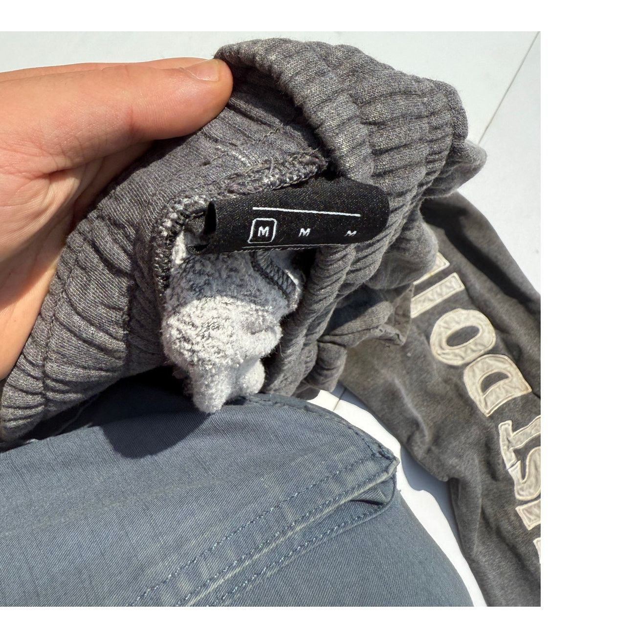 Nike Nike Gray Pants Size US 35 - 3 Thumbnail
