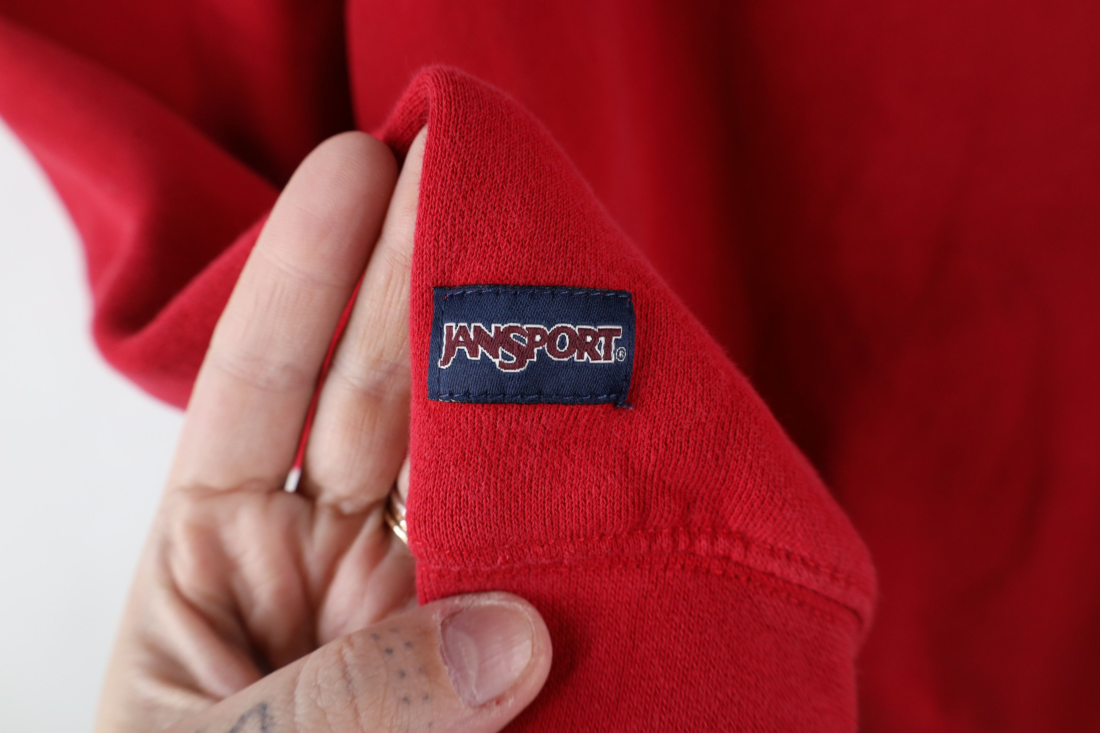 Vintage Vintage 90s University Ohio Half Zip Pullover Sweatshirt Red Size US L / EU 52-54 / 3 - 6 Thumbnail